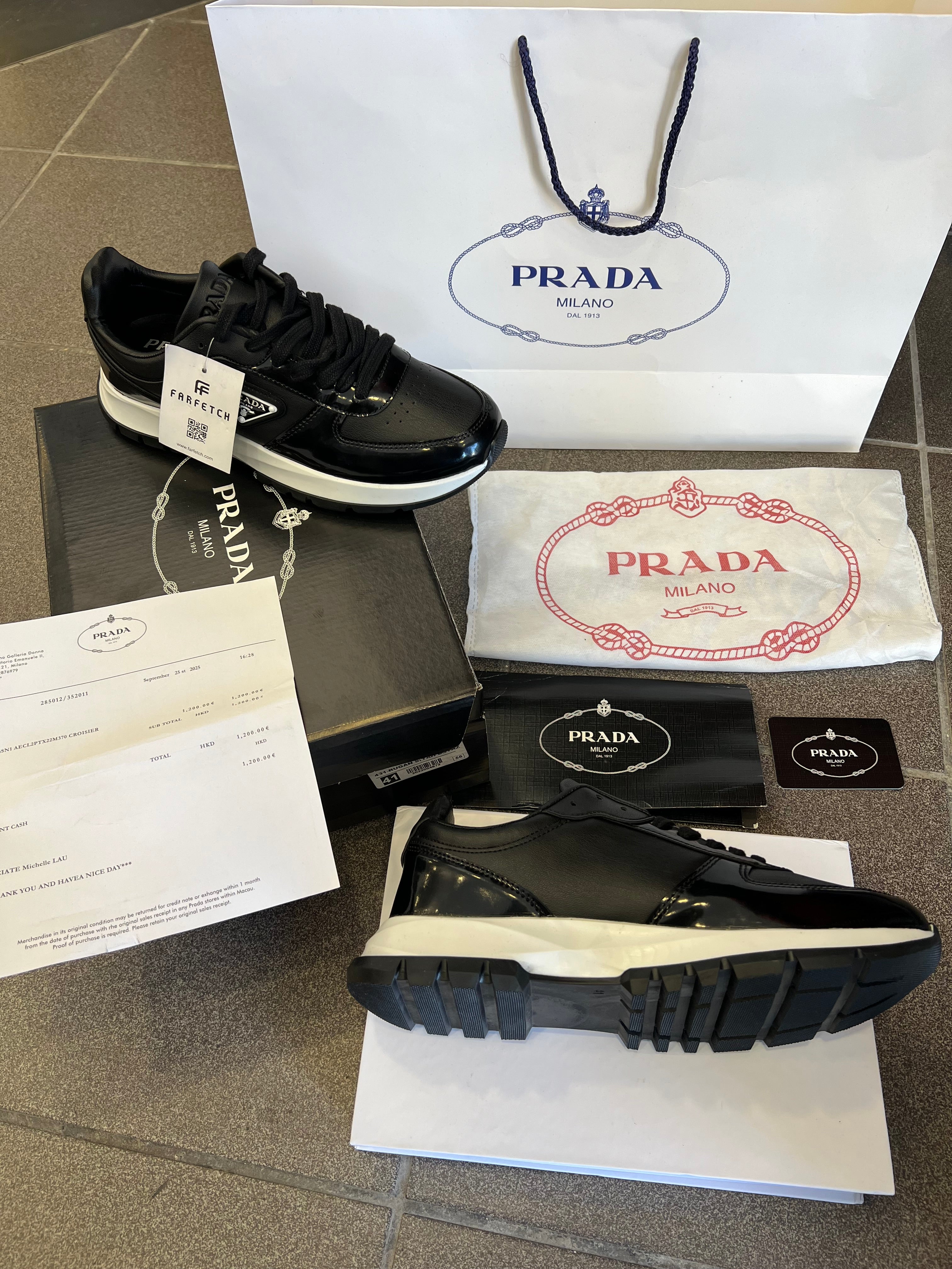 Prada Sneaker Loustrin Black