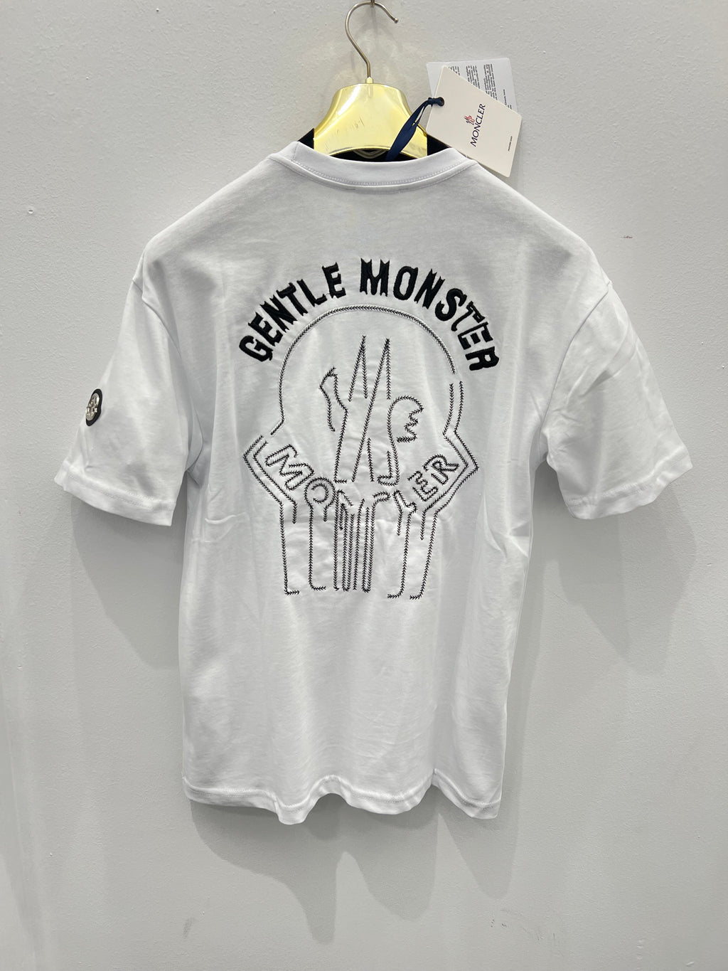 T-Shirt Moncler Over Fit Gentle Monster White