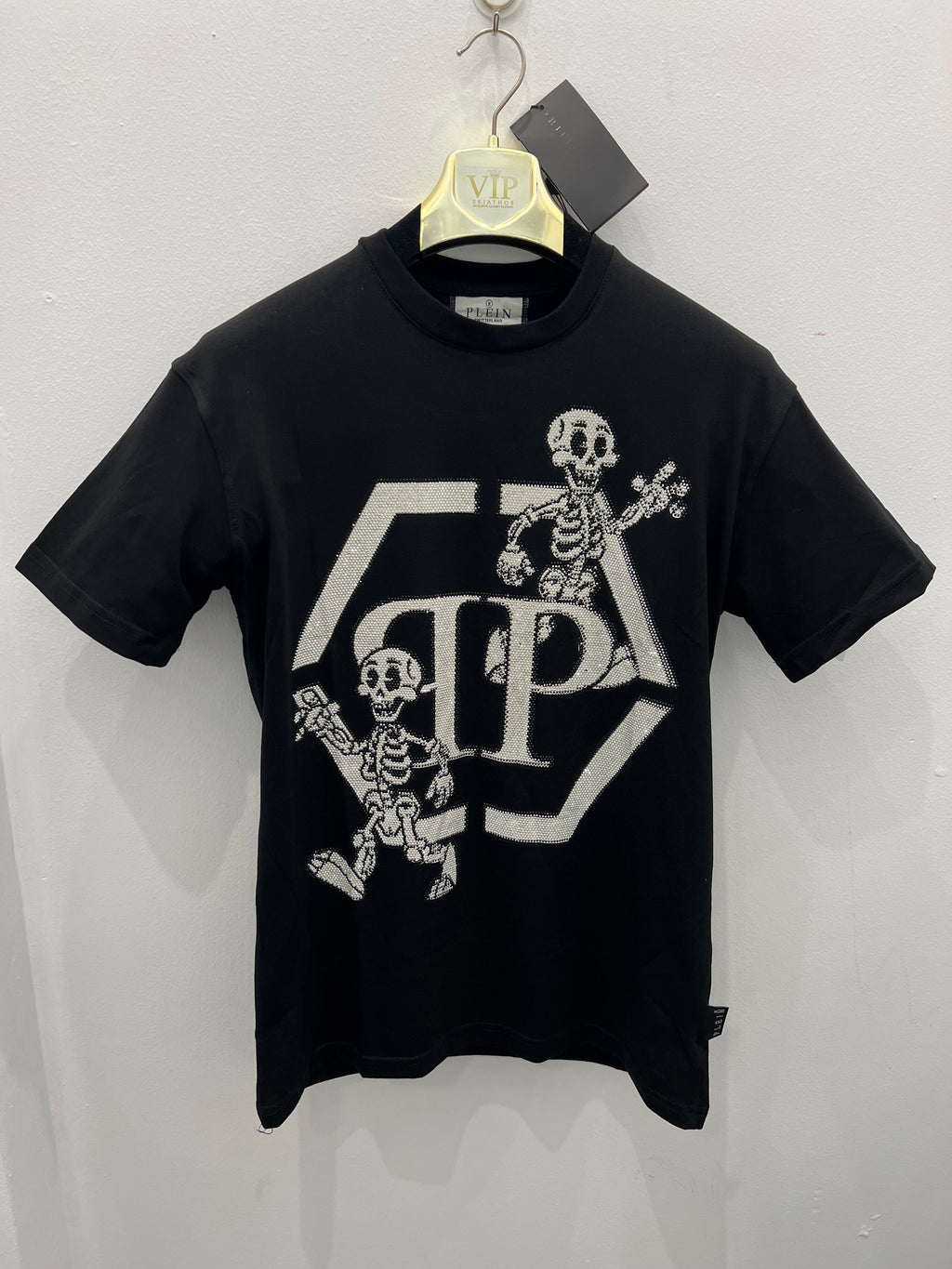 T-Shirt Philip Plein Skeleton Stras