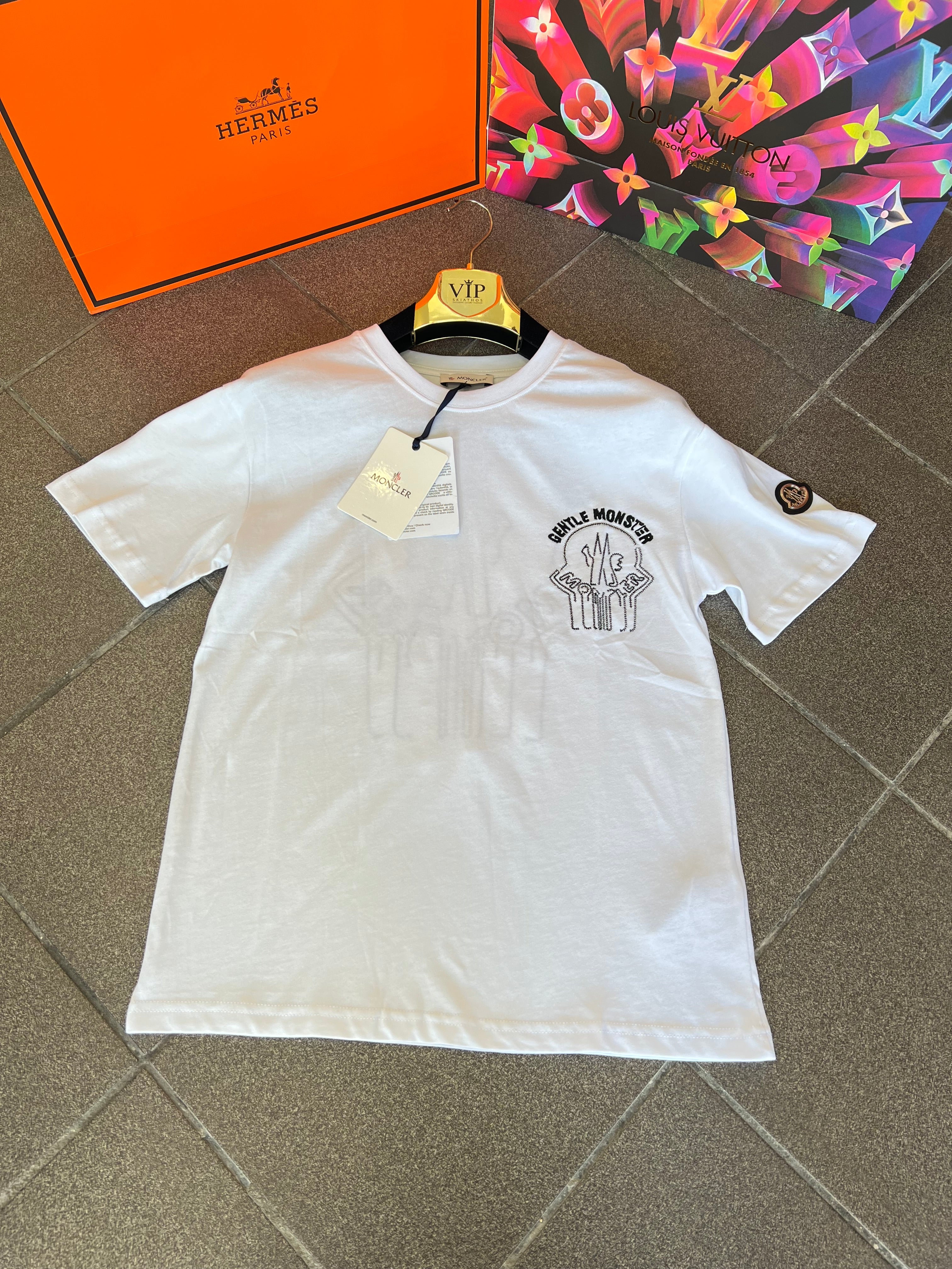 T-Shirt Moncler Over Fit Gentle Monster White