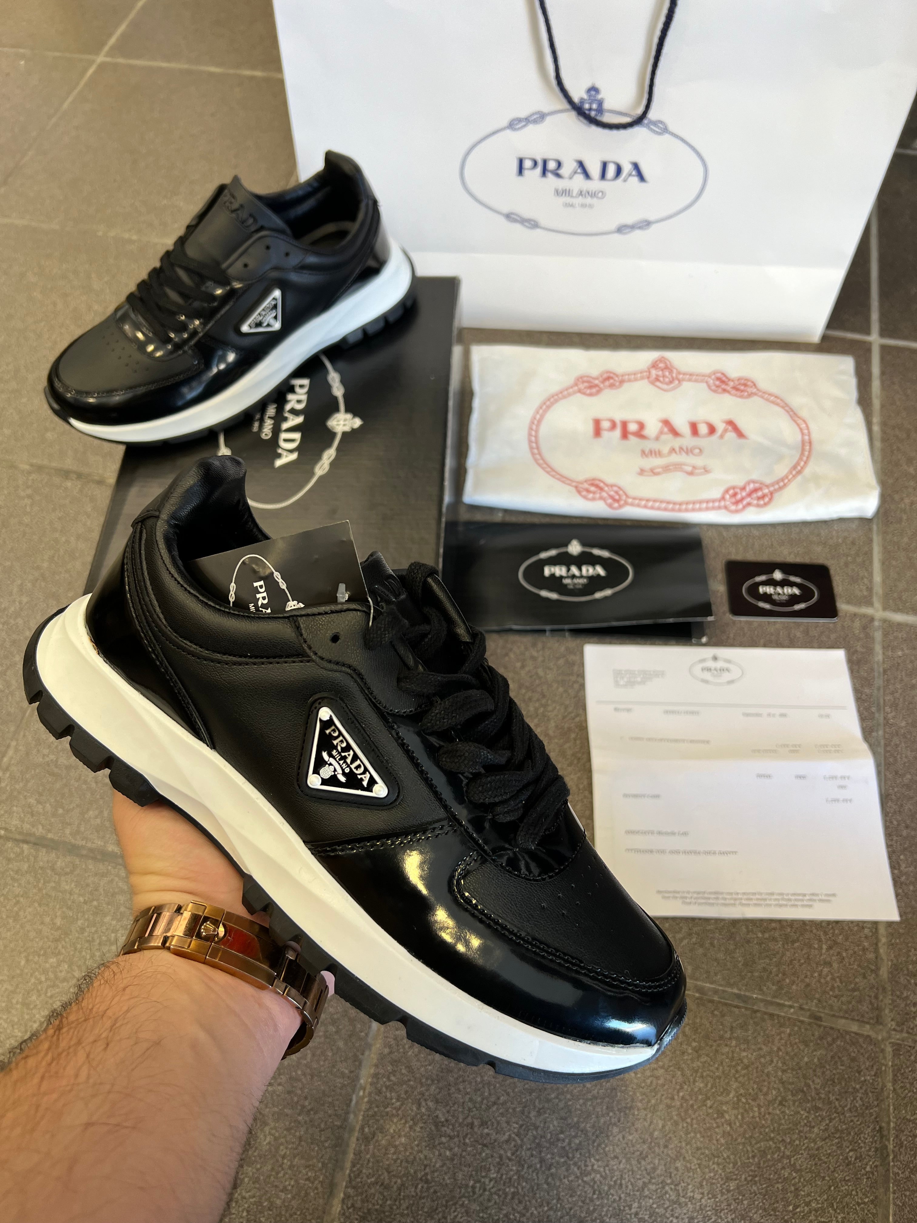Prada Sneaker Loustrin Black