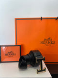 Hermes Belt Black/Gold