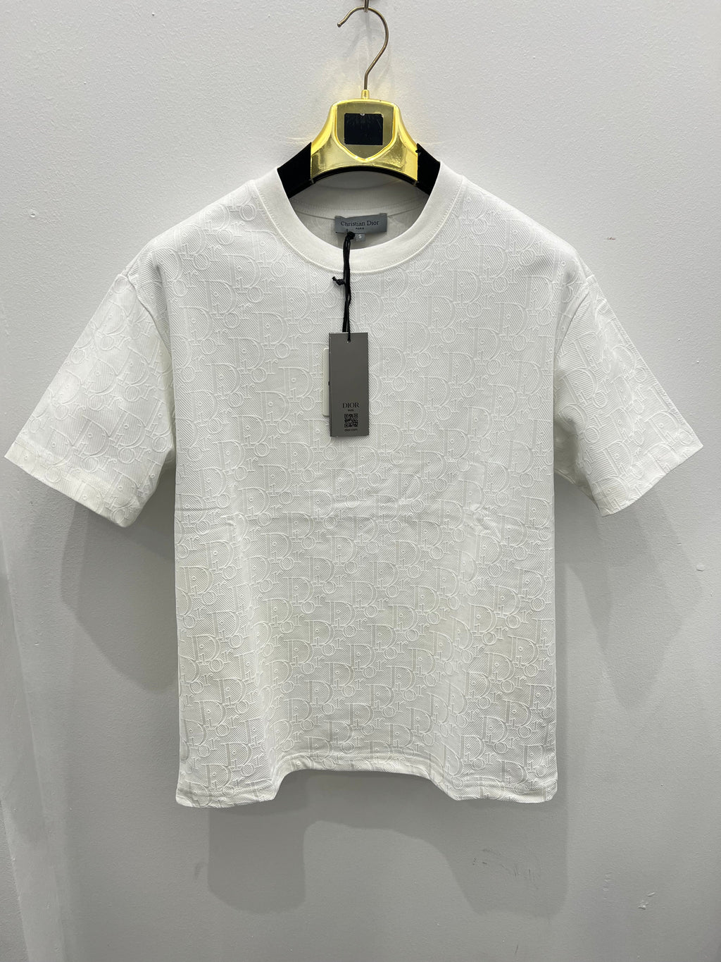 T-Shirt C.Dior Over Fit White Oxfrd