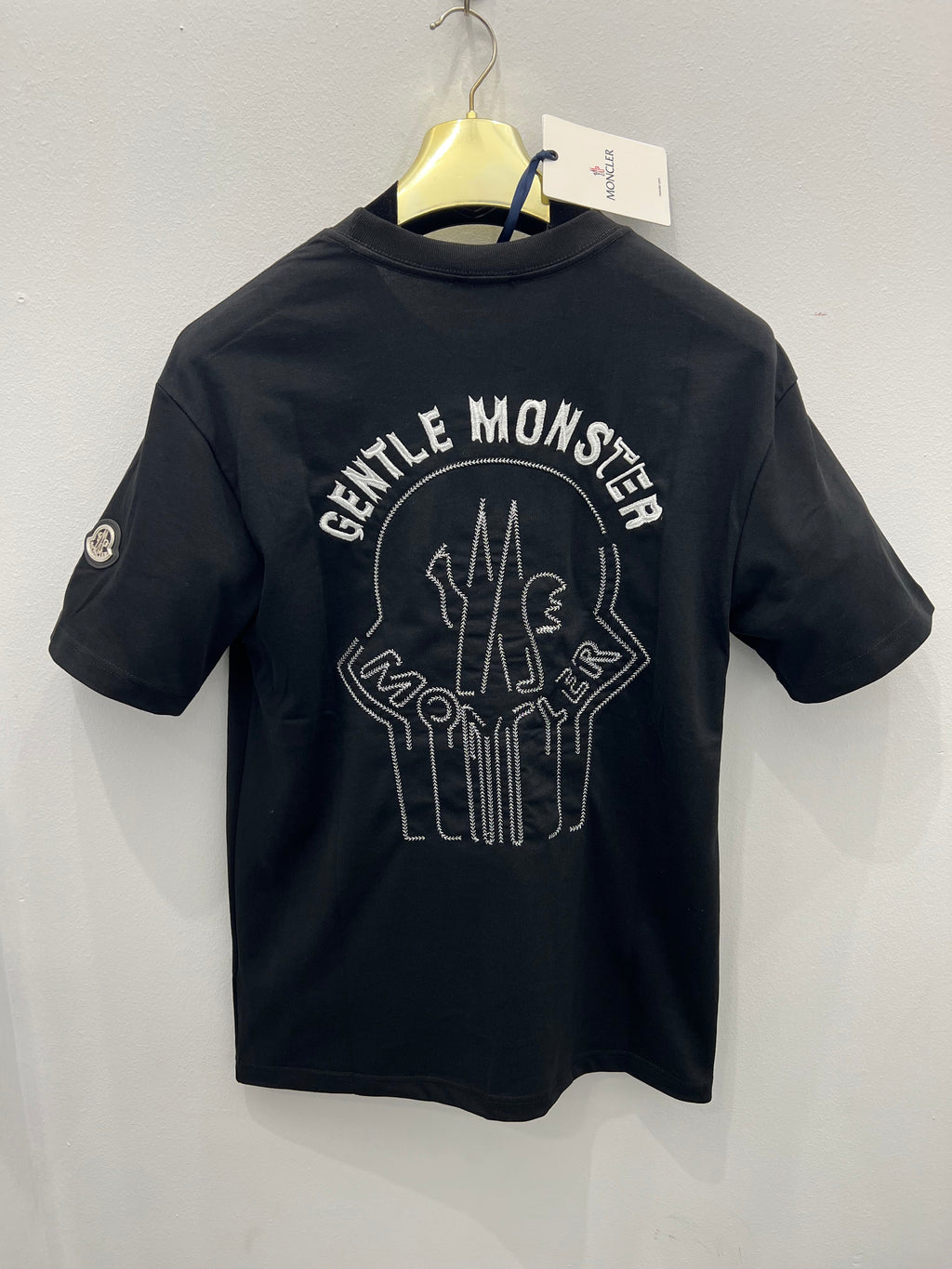 T-Shirt Moncler Over Fit Gentle Monster Black