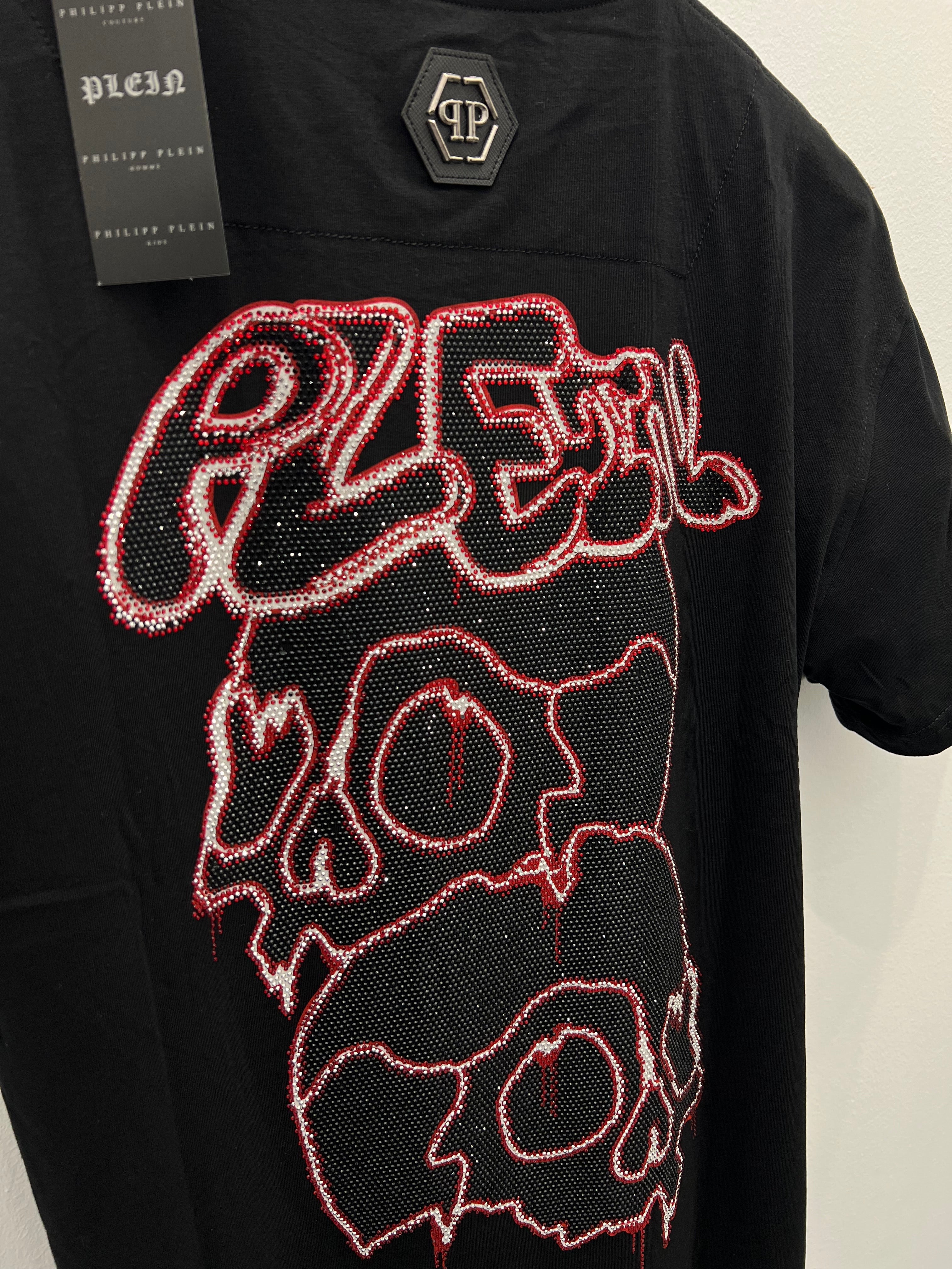 T-Shirt Philip Plein Skull Stras