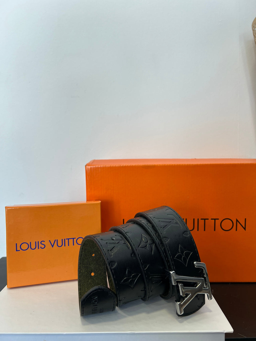 LV Belt Monogram Black/Silver