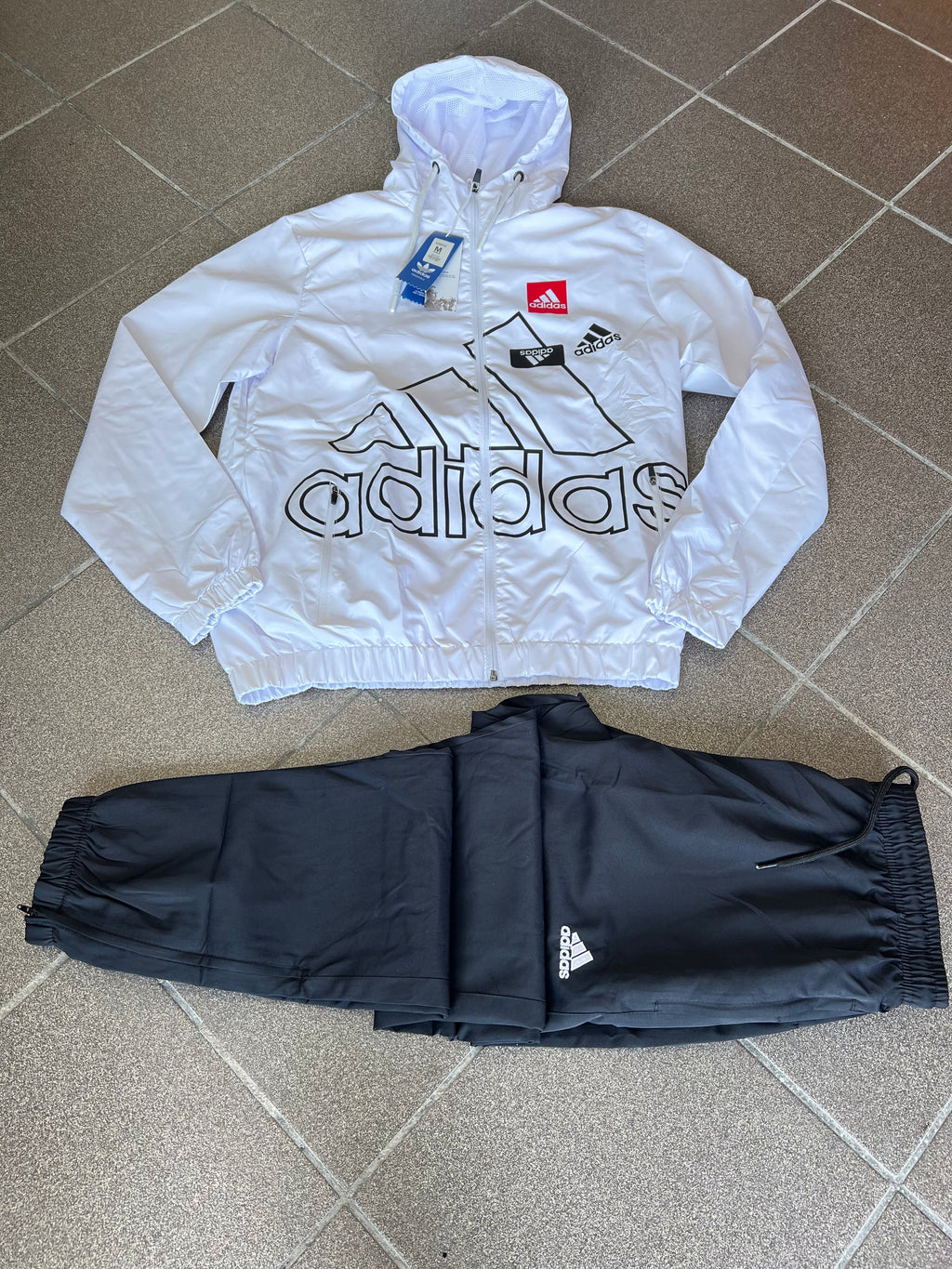Σετ Φόρμας Adidas White/Navy