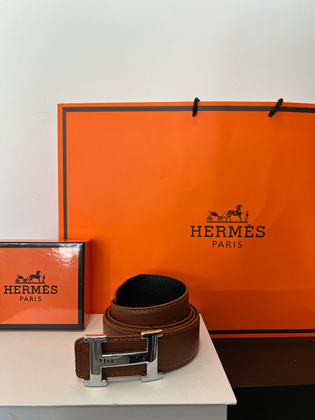 Hermes Belt Taba