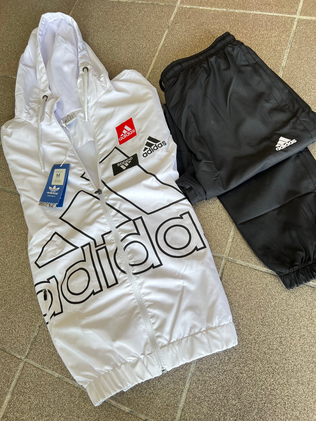 Σετ Φόρμας Adidas White/Navy