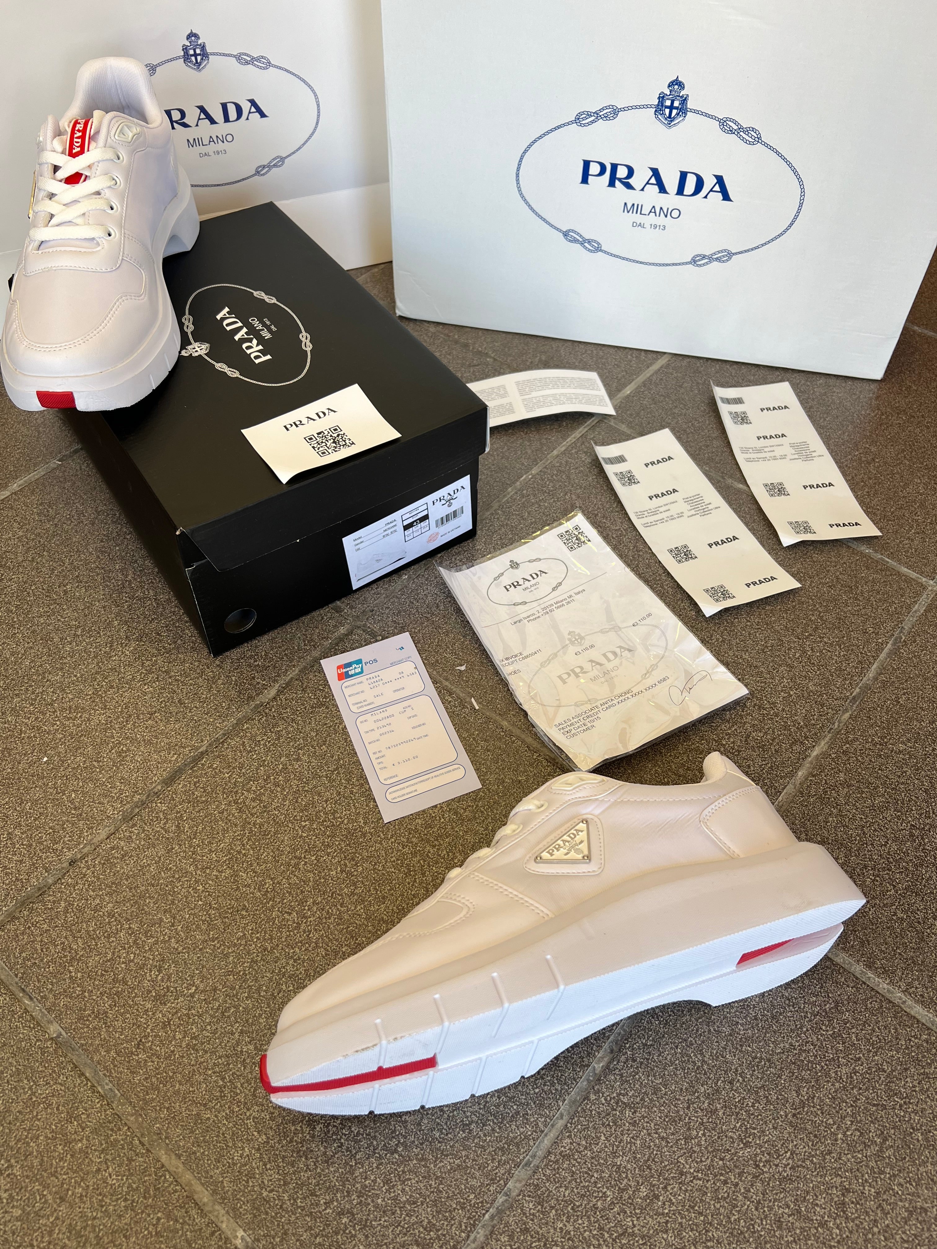 Sneaker Prada White