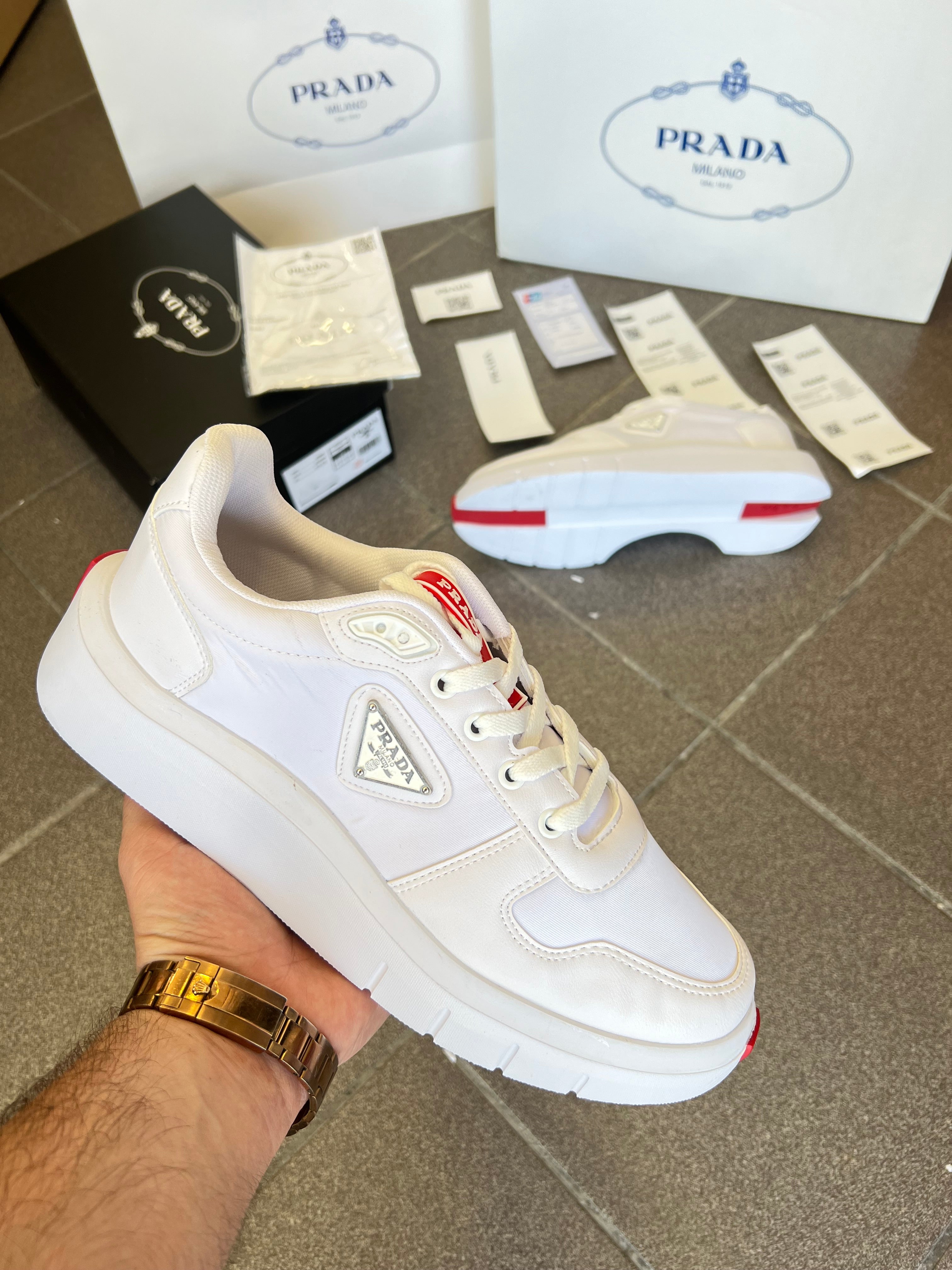 Sneaker Prada White