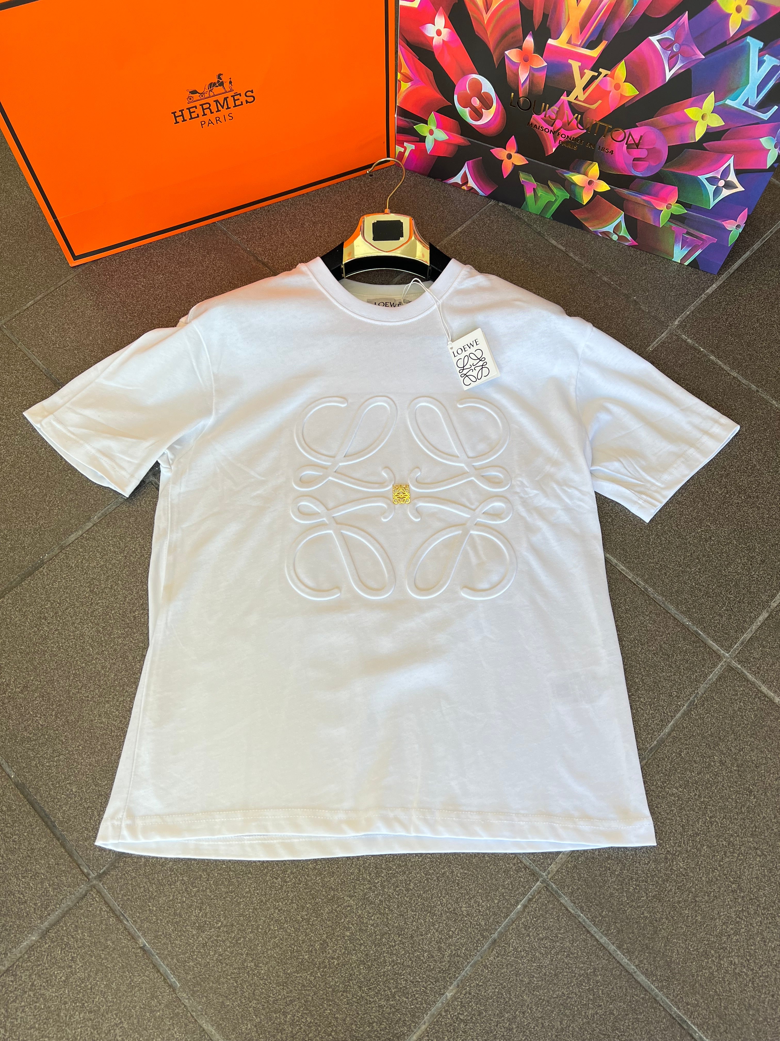 T-Shirt Loewe Over Fit White LW
