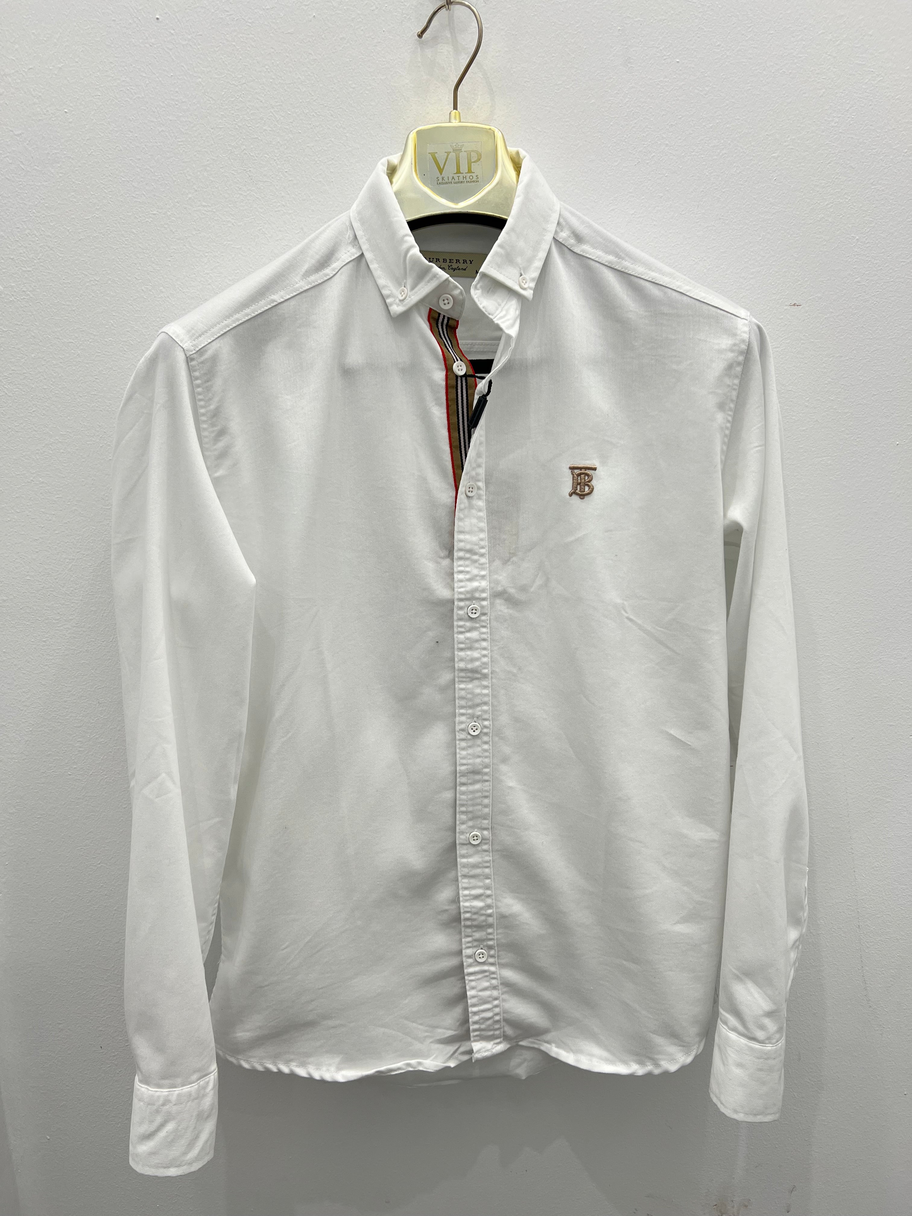 Λευκό Πουκάμισο Burberry