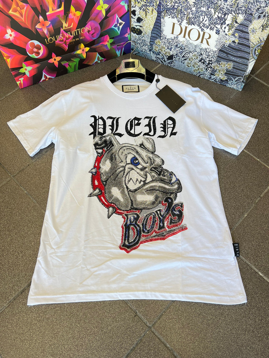 T-Shirt Philip Plein BullDogs Stras