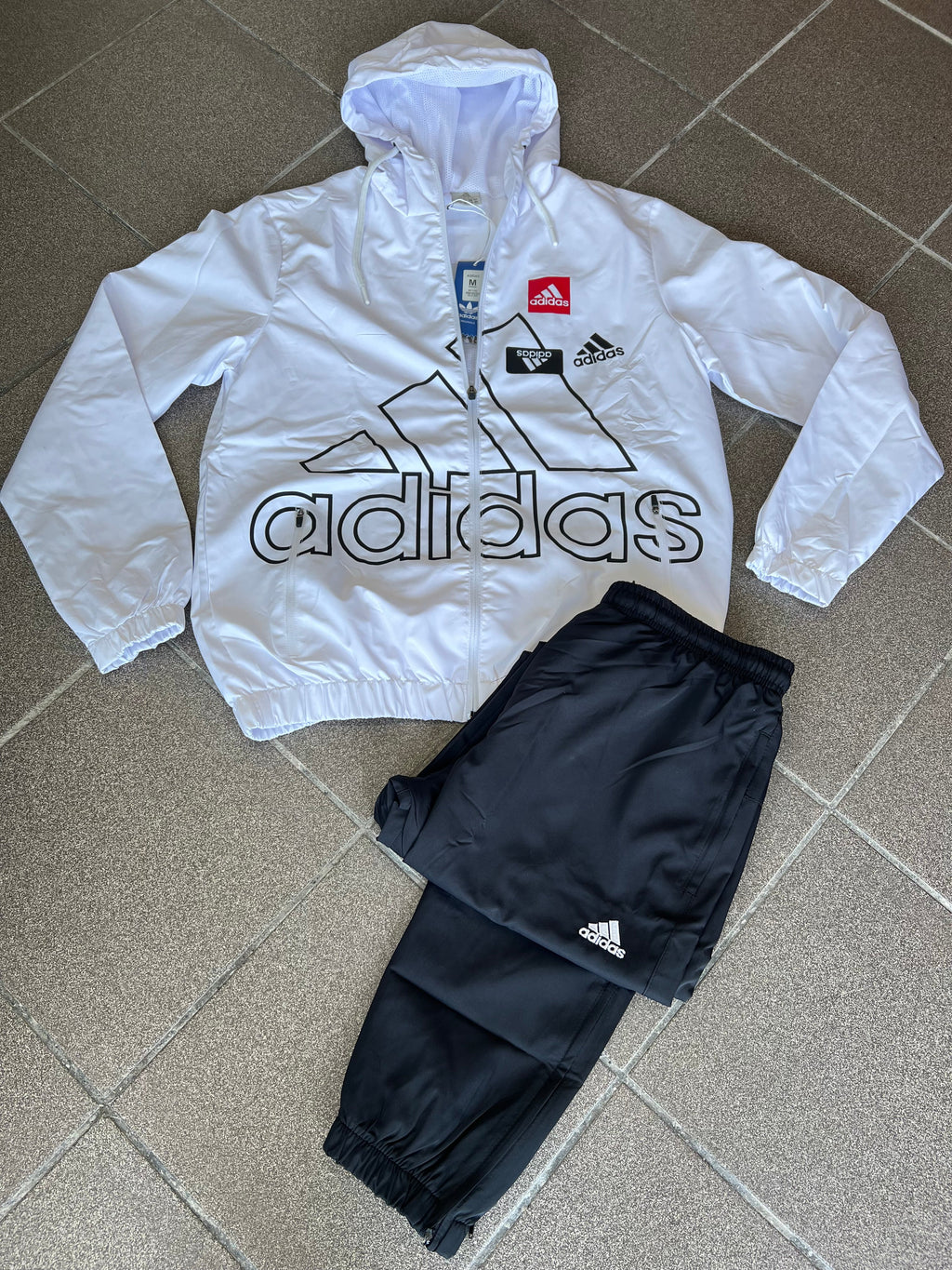 Σετ Φόρμας Adidas White/Navy