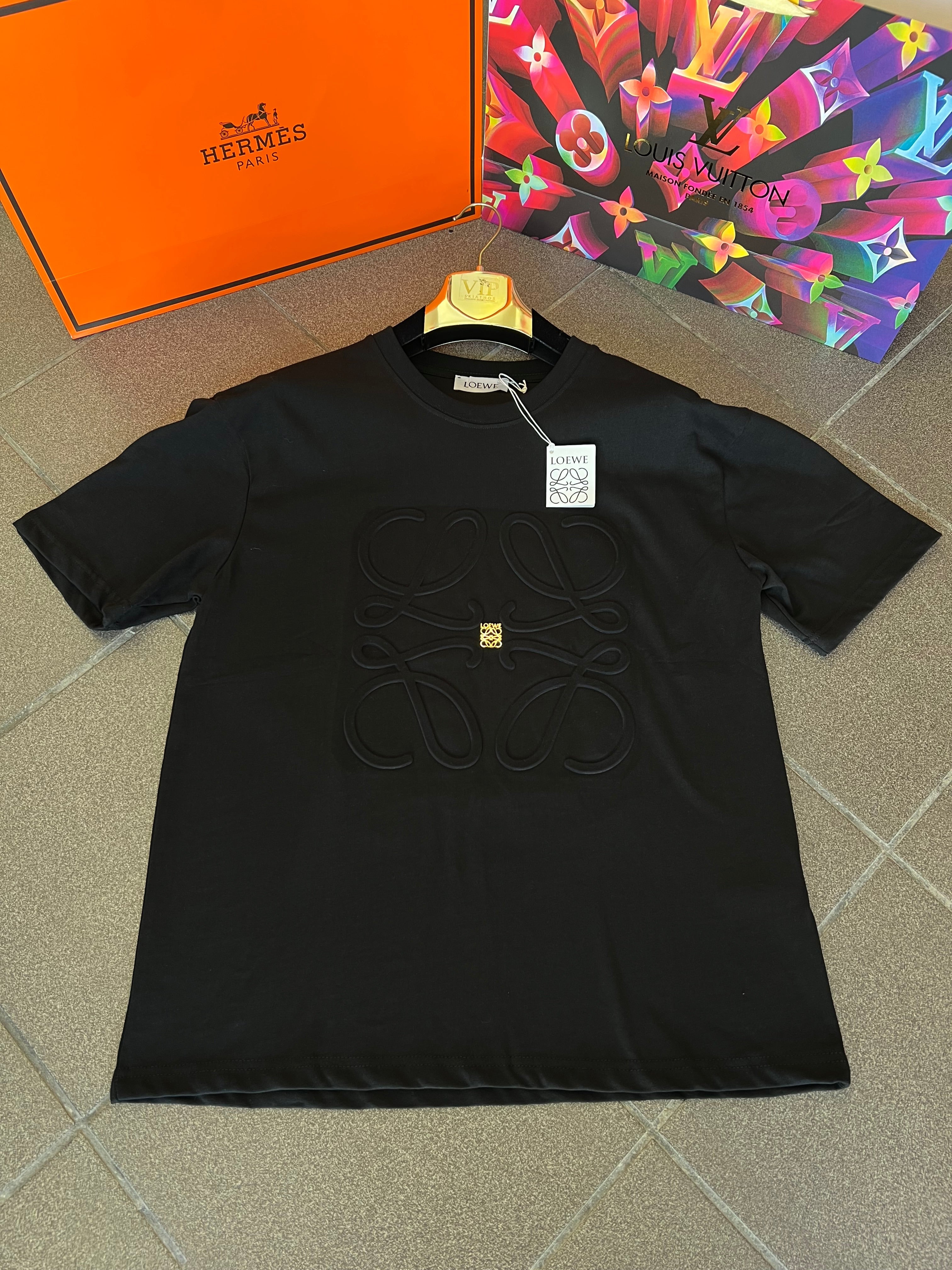 T-Shirt Loewe Over Fit Black LW