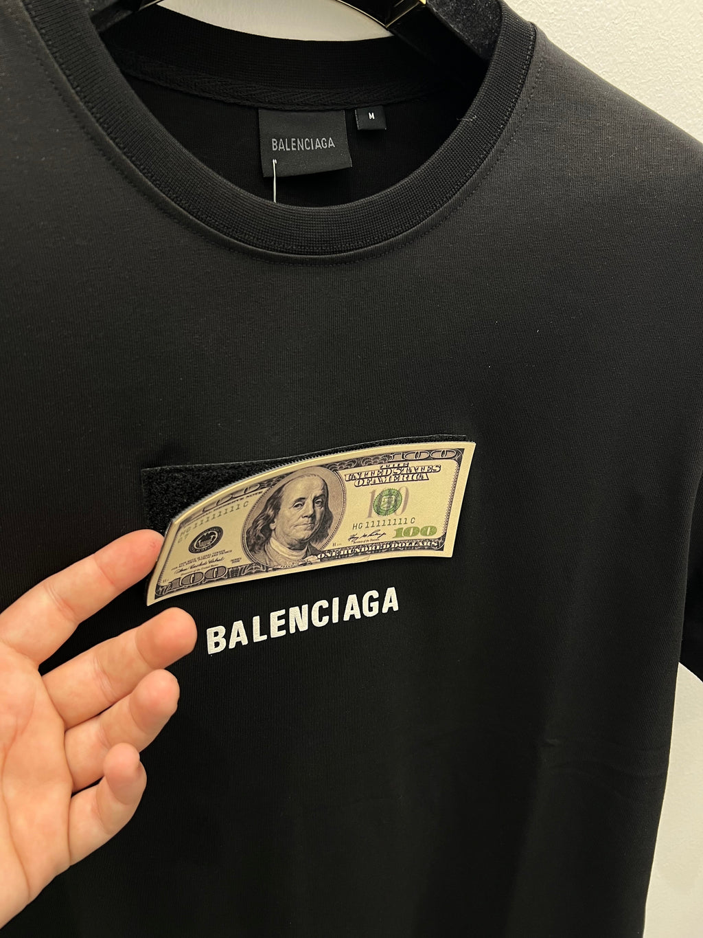 T-Shirt Balenciaga Over Fit Dollar