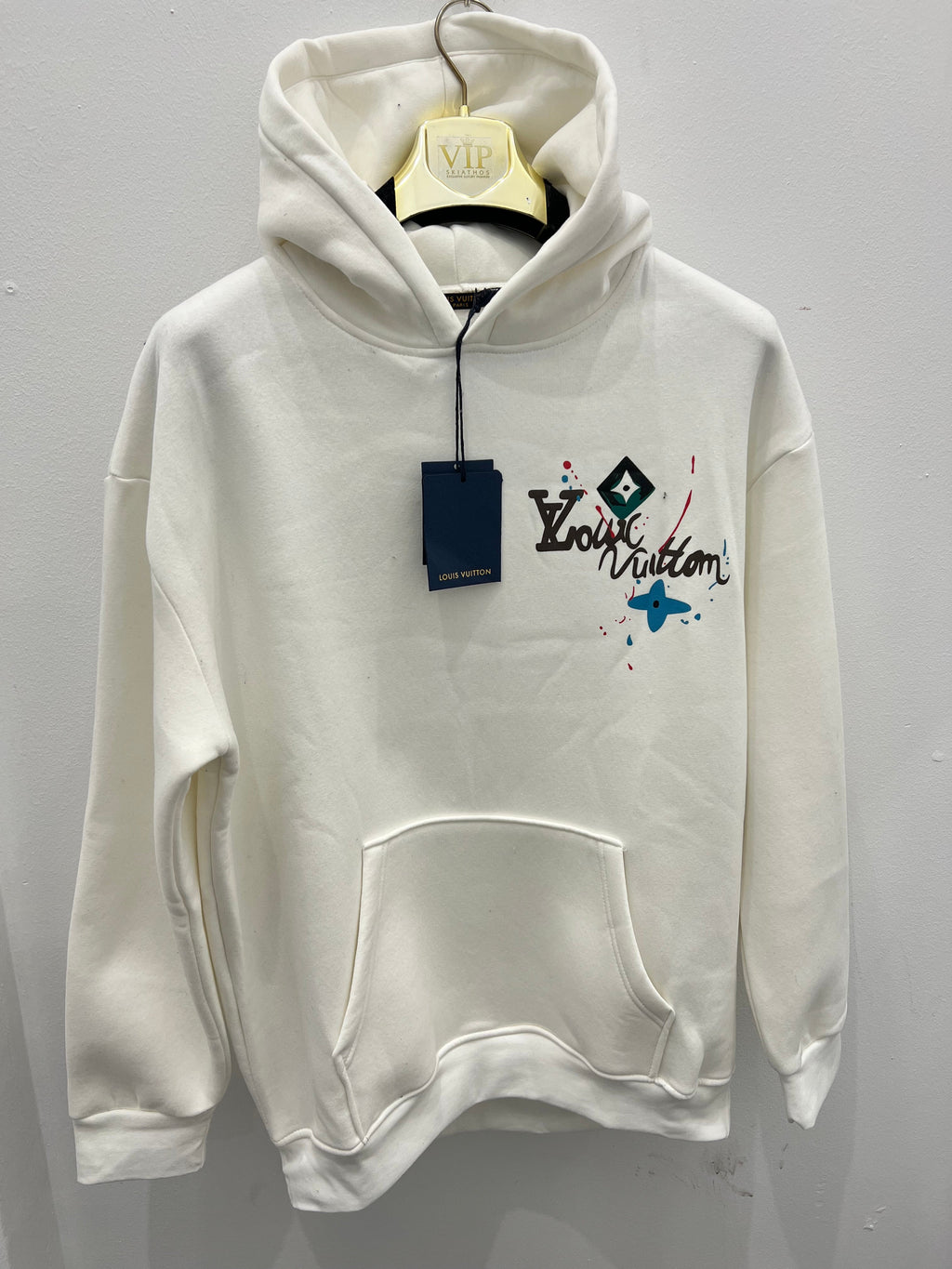 Hoodie LV Oversize White