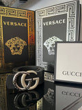 Gucci Belt Black/Silver