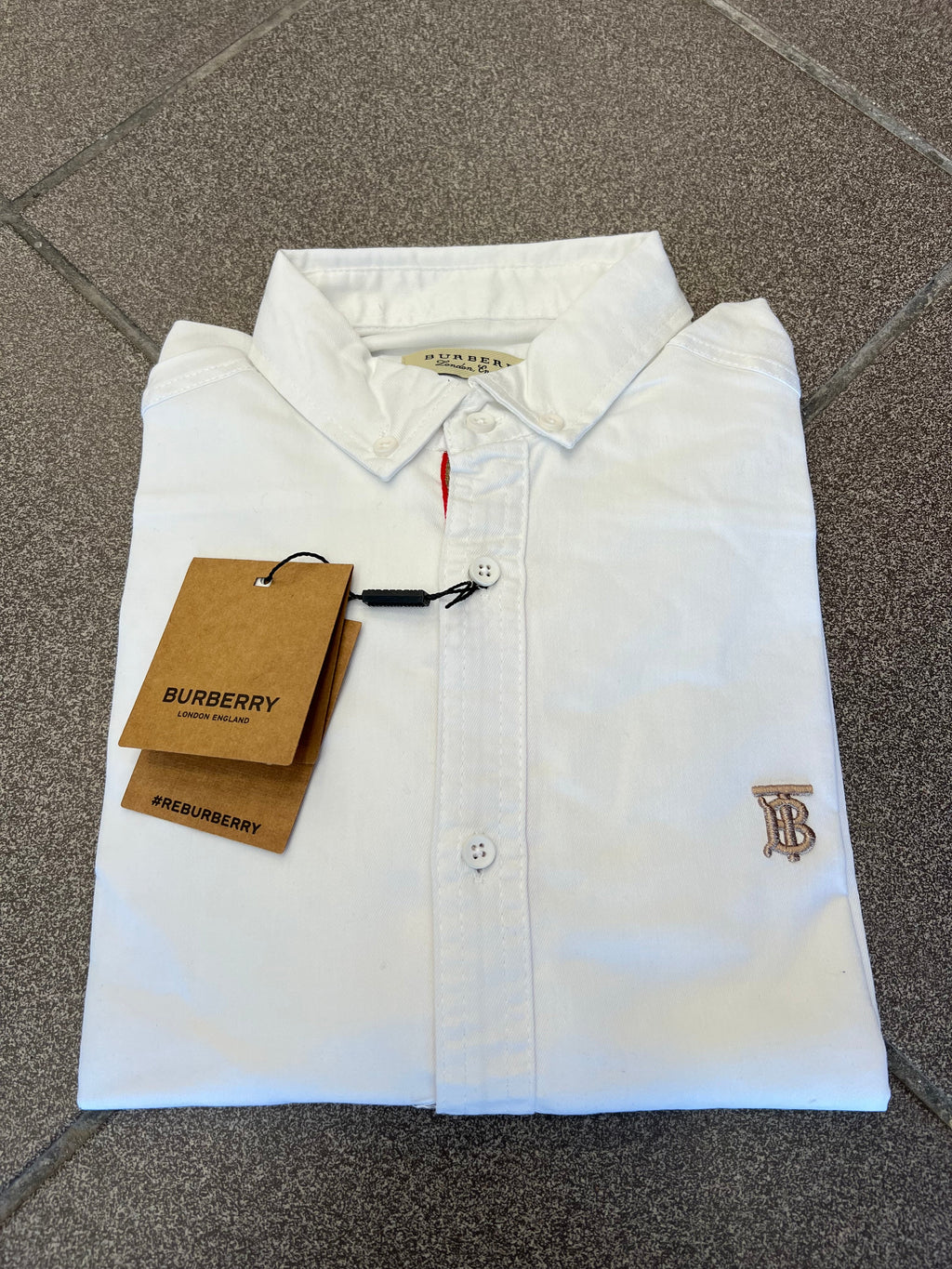 Λευκό Πουκάμισο Burberry