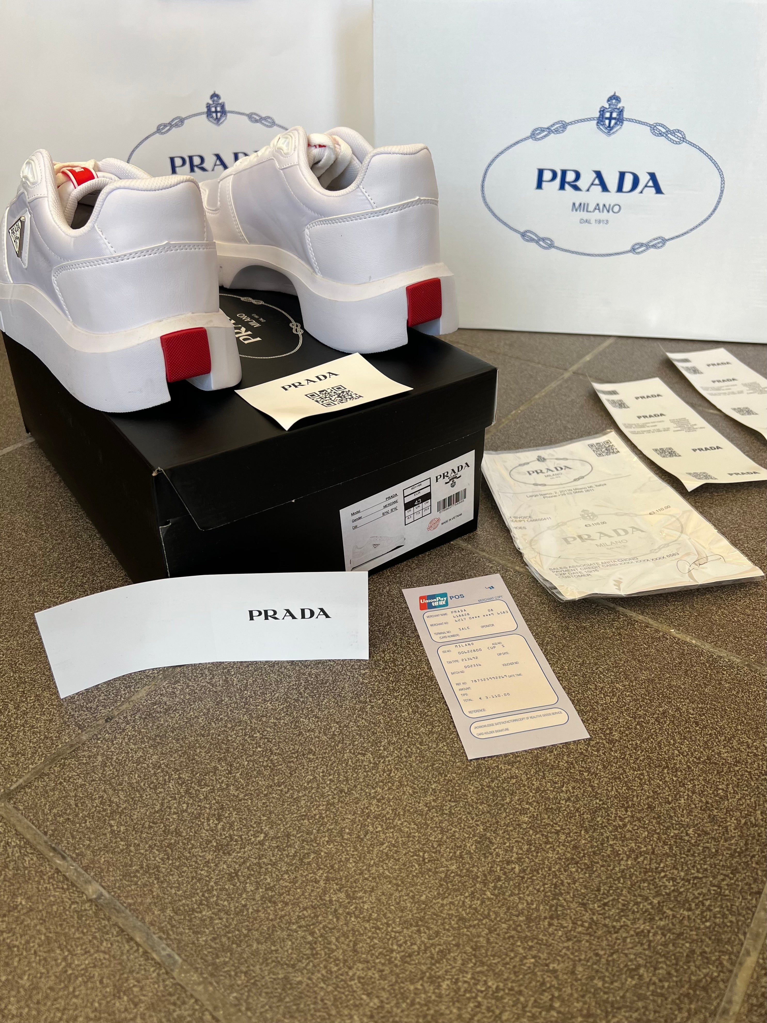 Sneaker Prada White