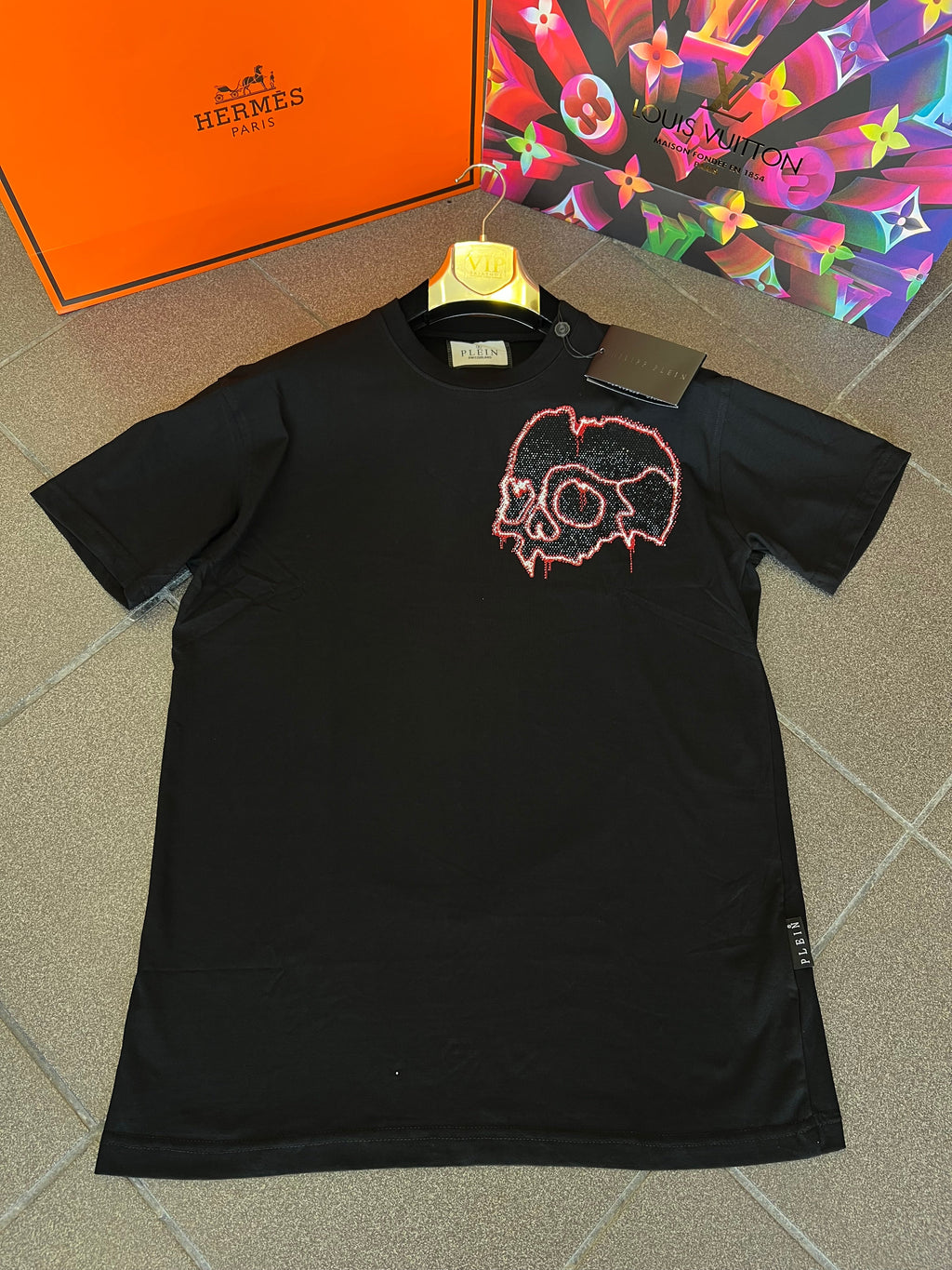 T-Shirt Philip Plein Skull Stras