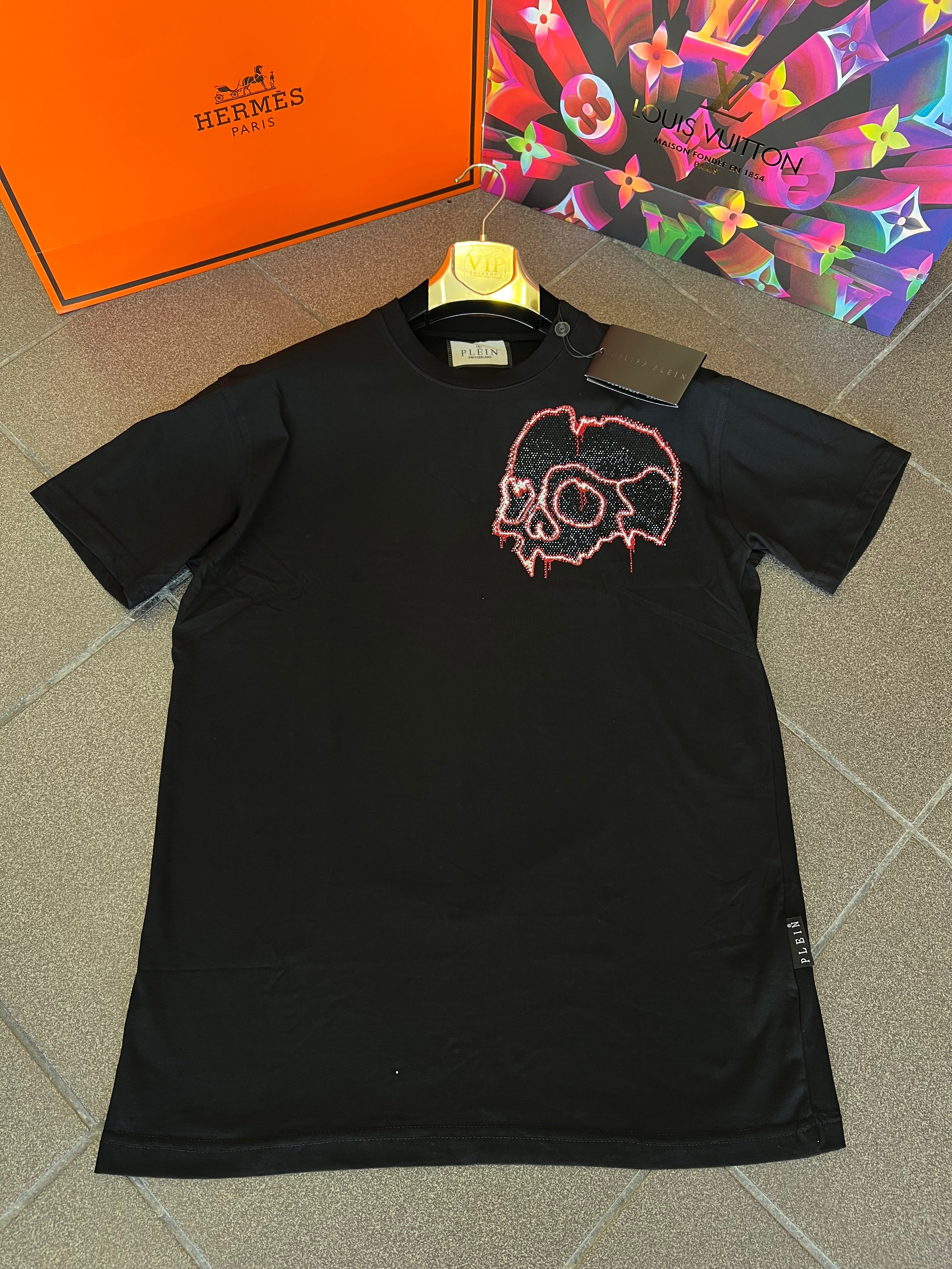 T-Shirt Philip Plein Skull Stras