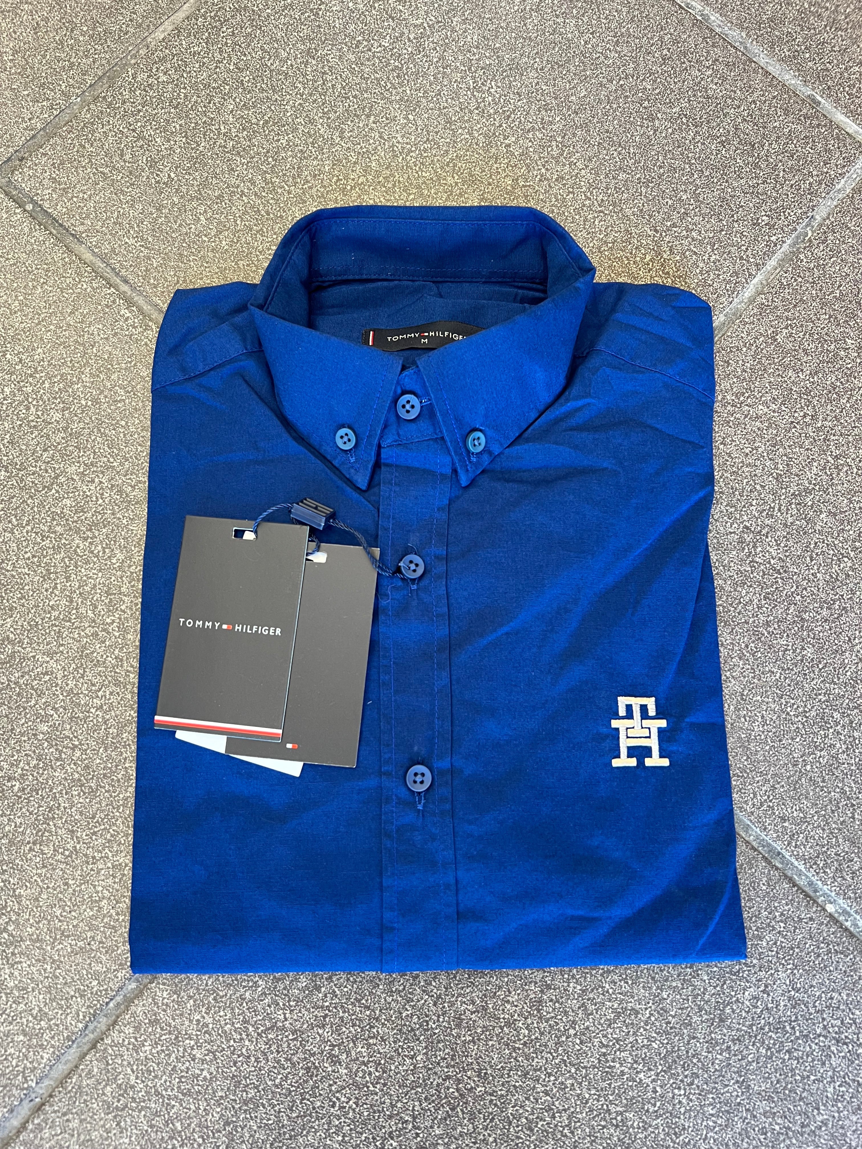 Μπλέ Πουκάμισο Tommy Hilfiger