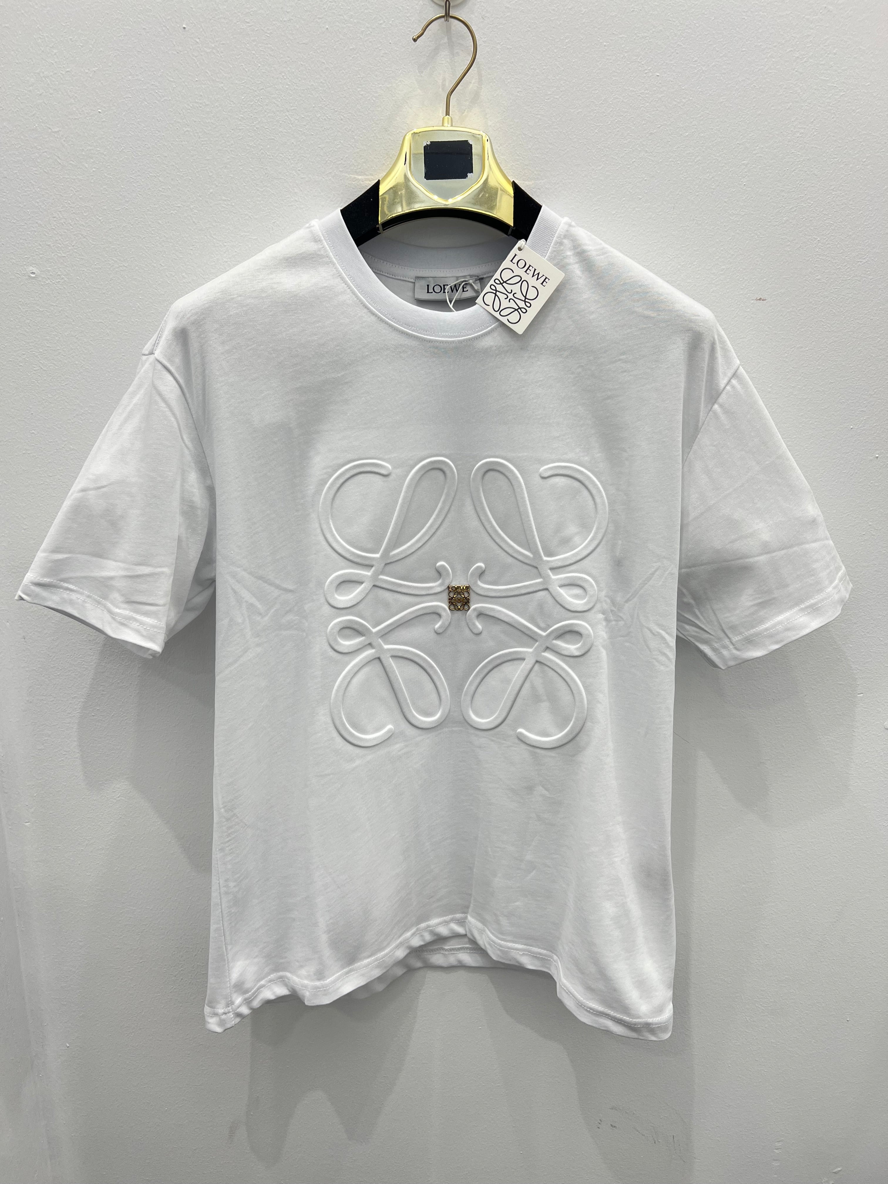 T-Shirt Loewe Over Fit White LW