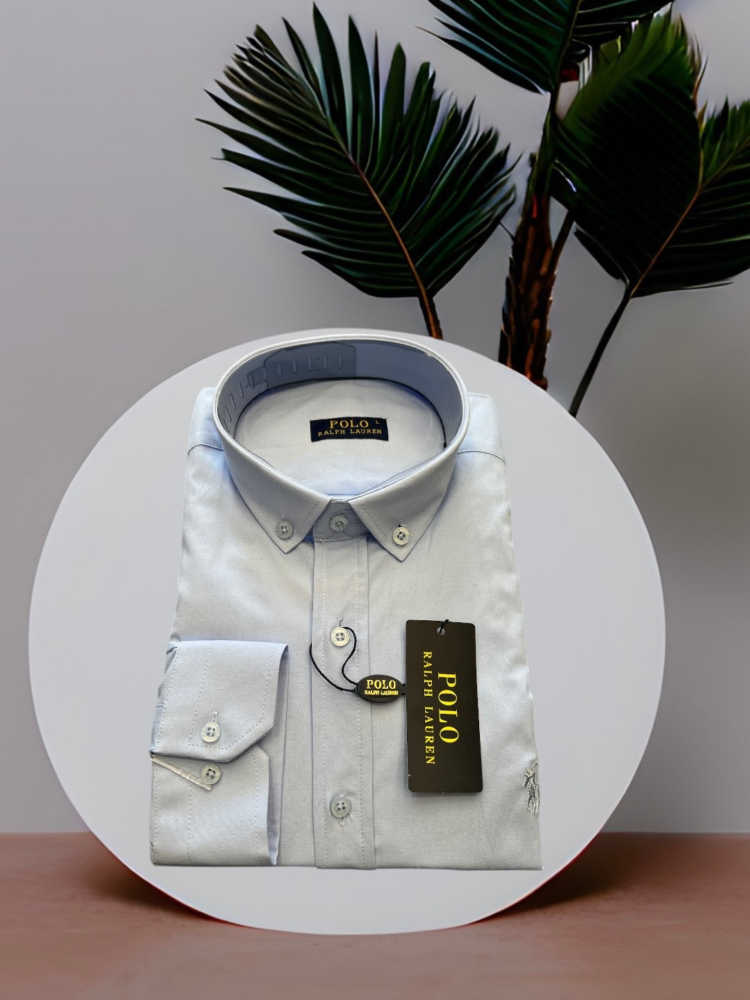 Σιέλ Πουκάμισο Rarlph Lauren Poplin