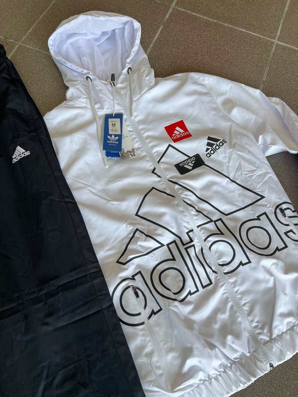 Σετ Φόρμας Adidas White/Navy