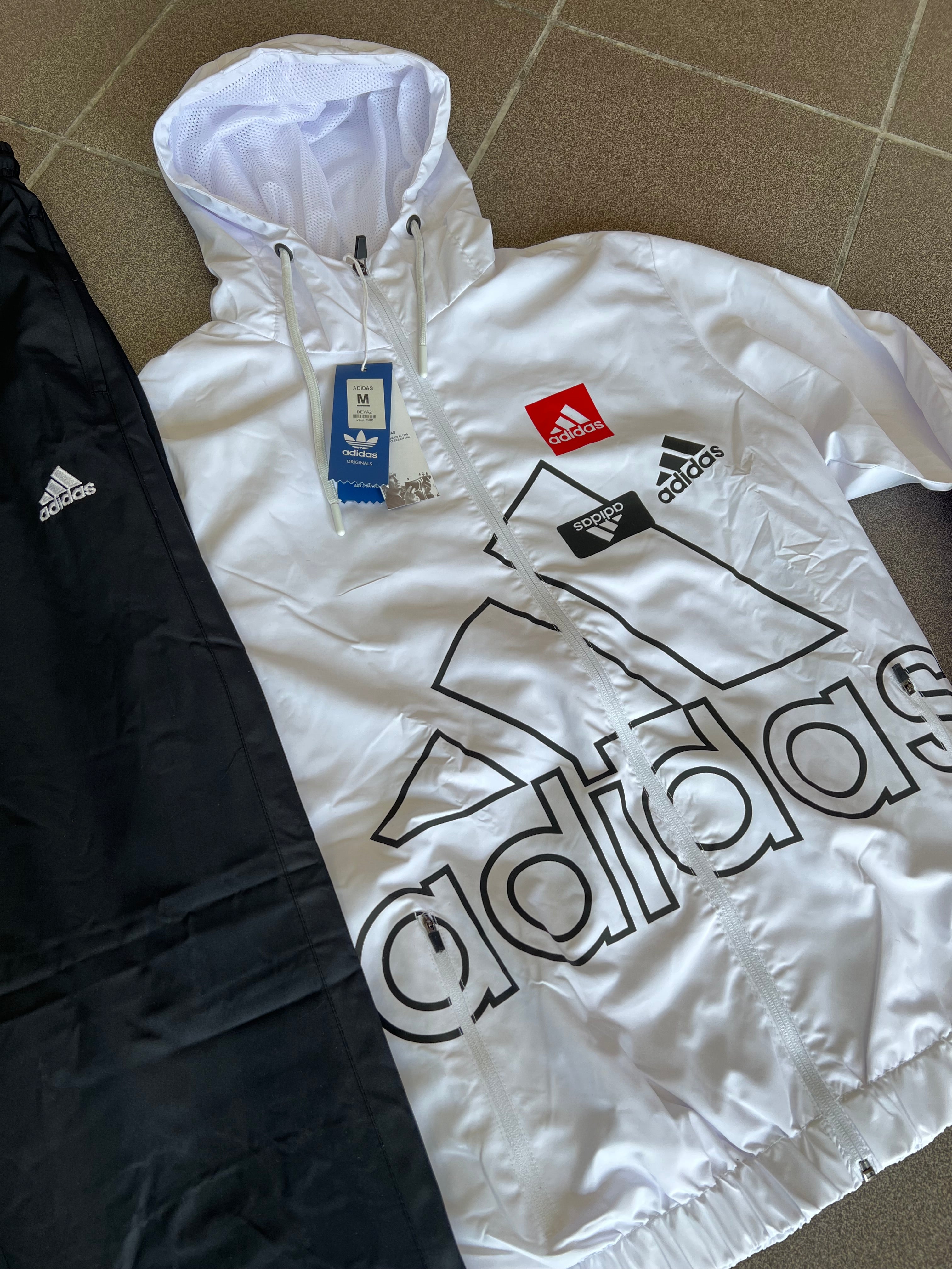 Σετ Φόρμας Adidas White/Navy