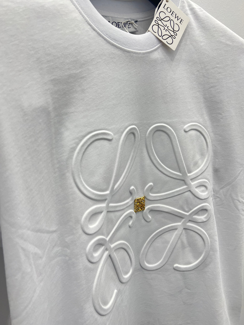 T-Shirt Loewe Over Fit White LW