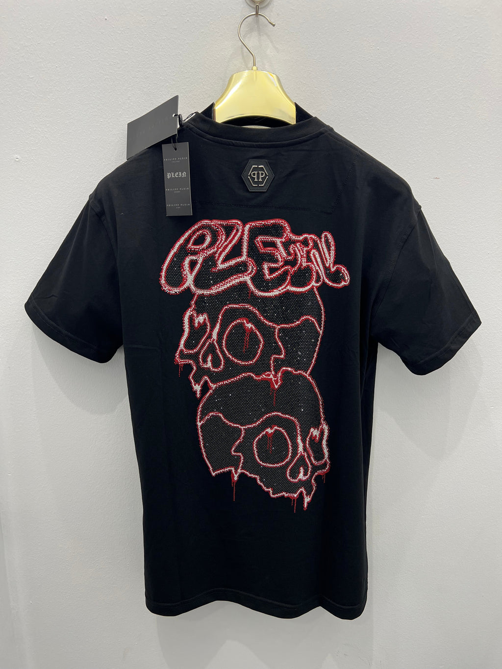 T-Shirt Philip Plein Skull Stras