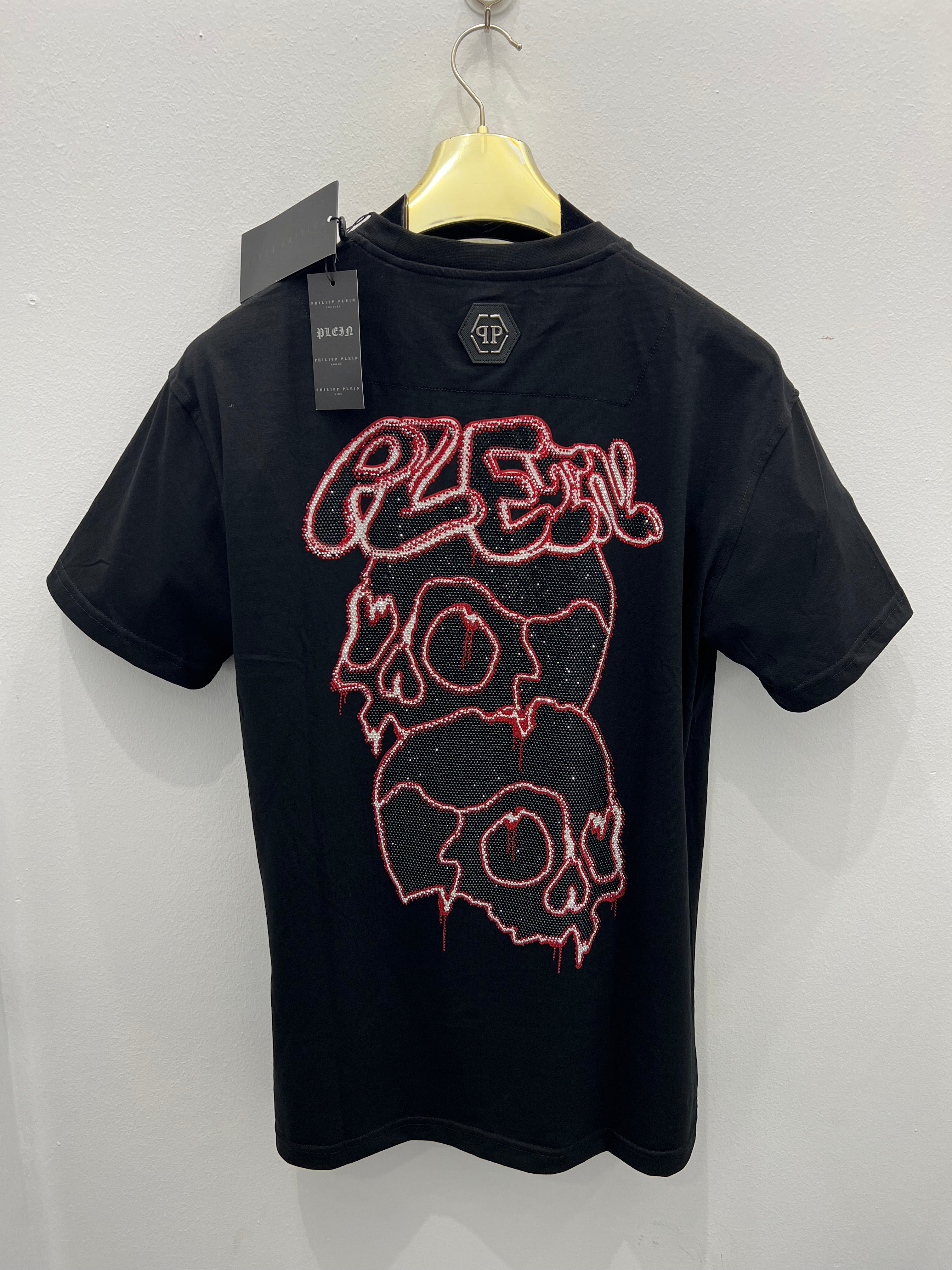 T-Shirt Philip Plein Skull Stras
