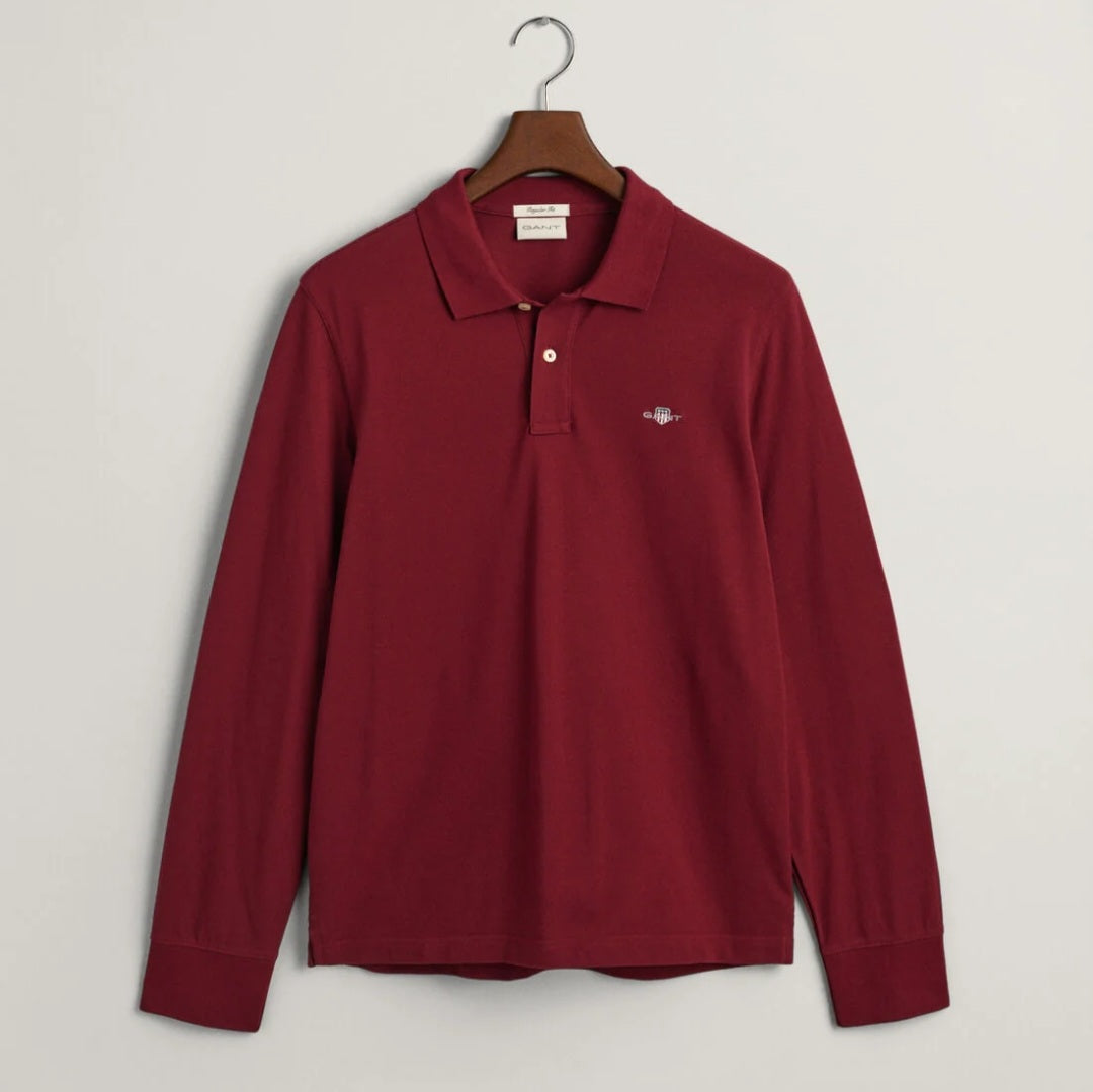 Gant Longsleeve Shirt Bordeaux