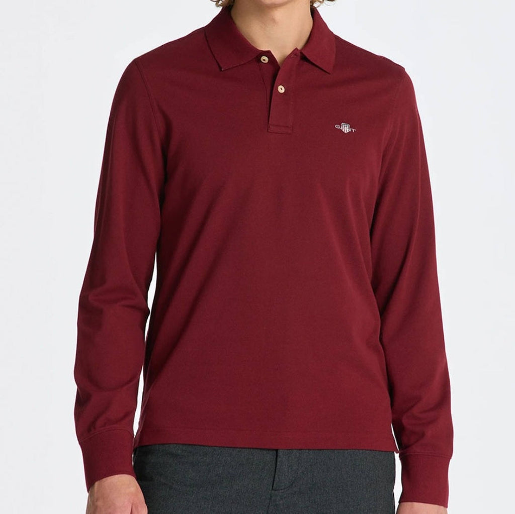 Gant Longsleeve Shirt Bordeaux