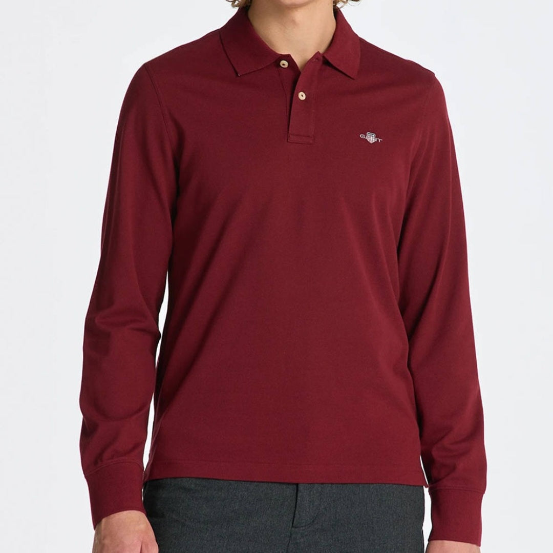 Gant Longsleeve Shirt Bordeaux