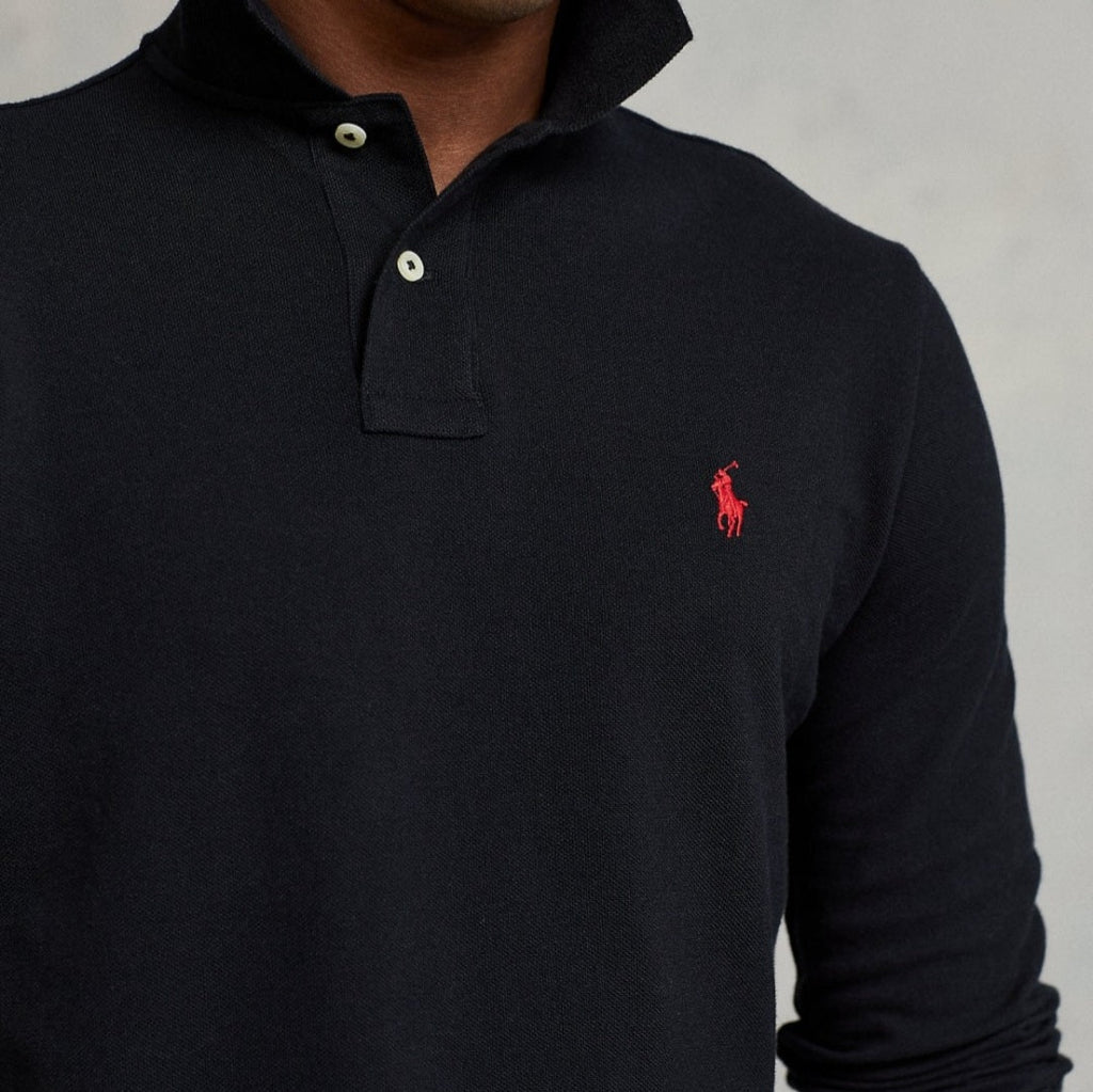 Raulph Lauren Longsleeve Shirt Polo Black