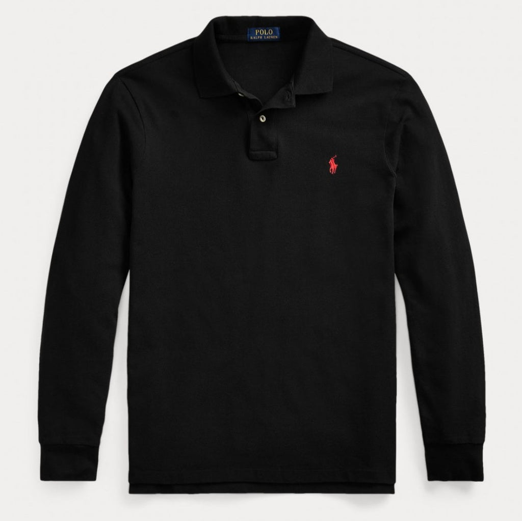 Raulph Lauren Longsleeve Shirt Polo Black