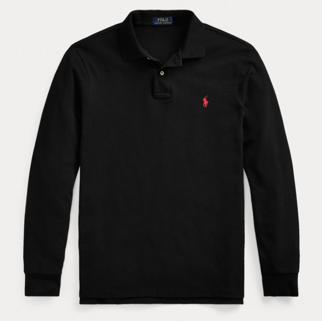 Raulph Lauren Longsleeve Shirt Polo Black