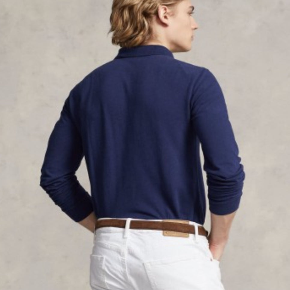 Raulph Lauren Longsleeve Shirt Polo Navy