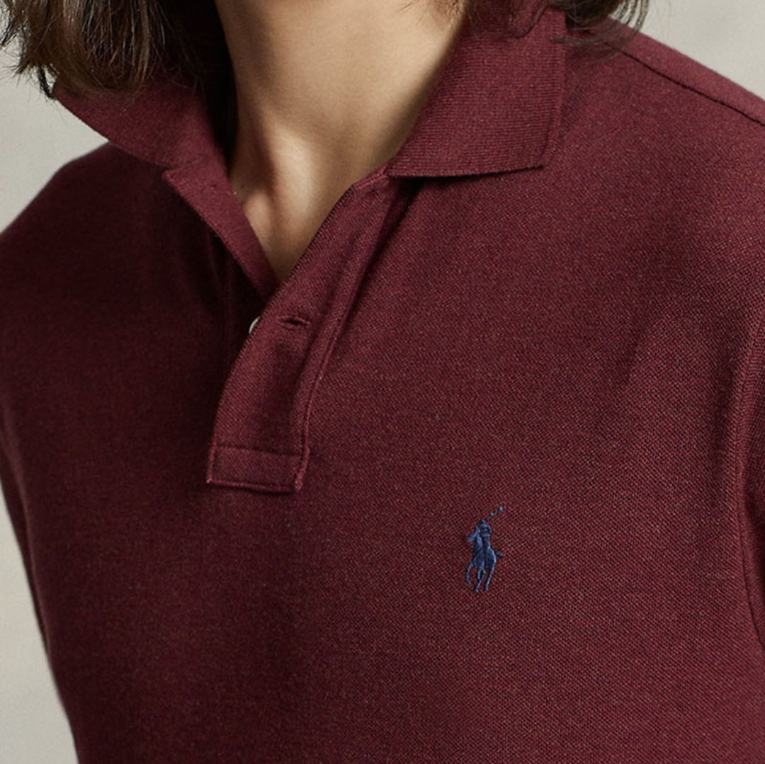 Raulph Lauren Longsleeve Shirt Polo Bordeaux