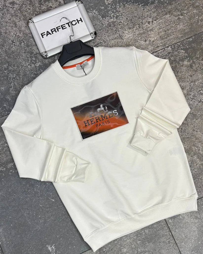 Hermes Longsleeve White