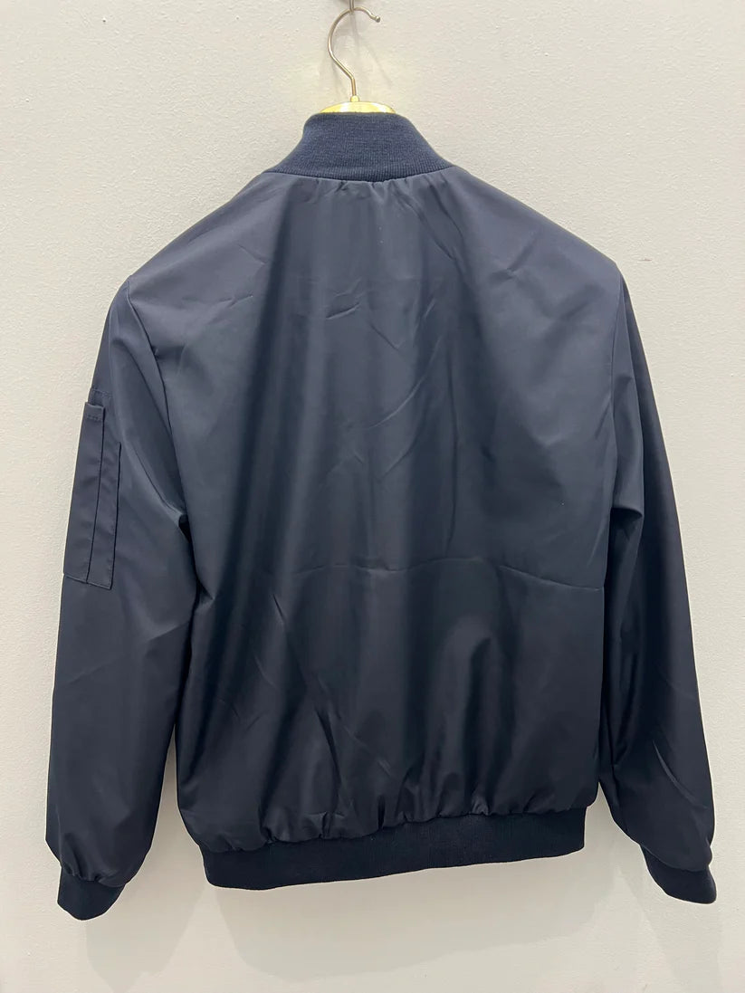 Lacoste Μπουφάν Αντιανεμικό Μπλε