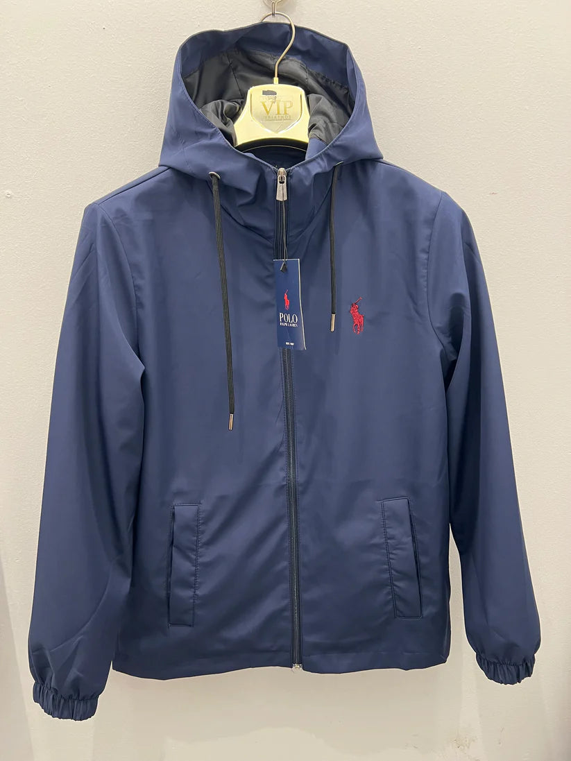Polo Ralph Lauren Μπουφάν Αντιανεμικό Μπλε