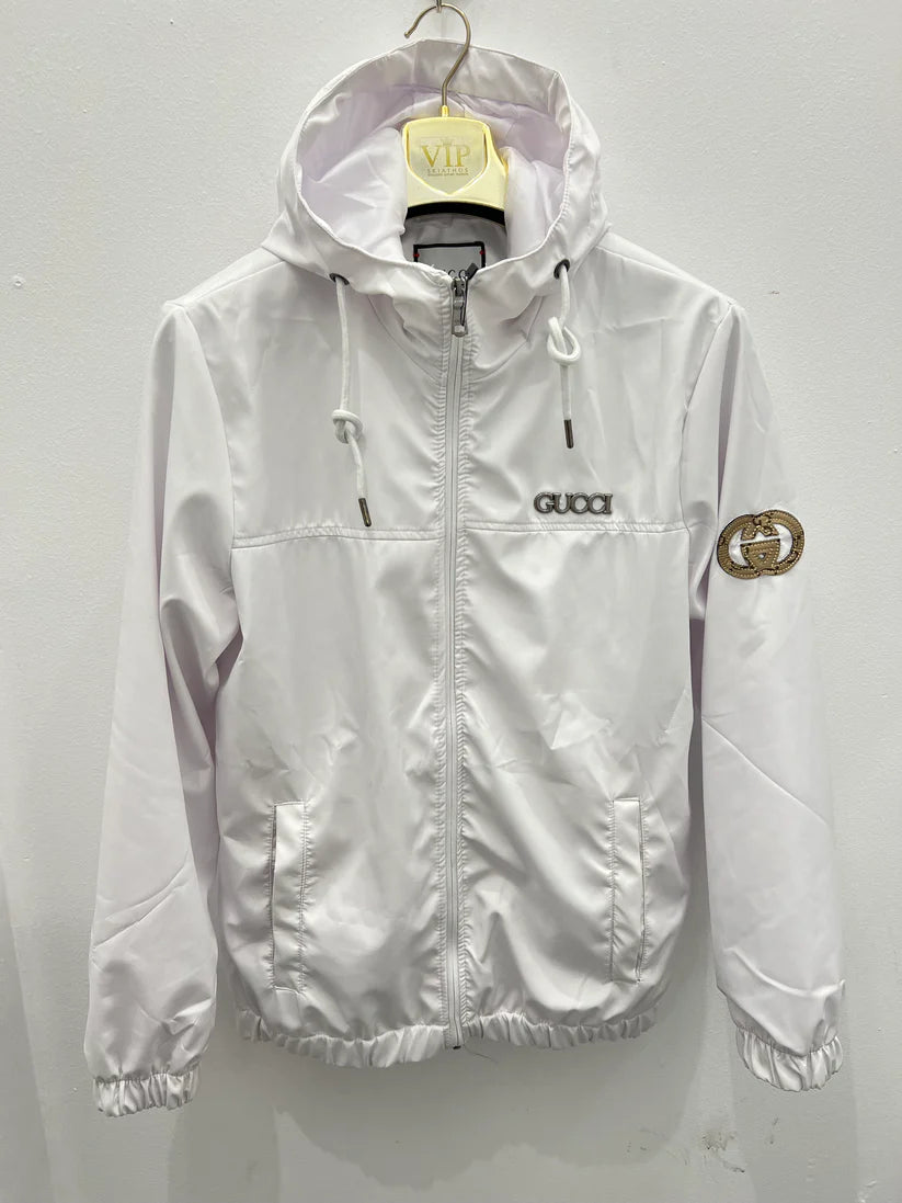 Gucci Μπουφάν Αντιανεμικό Άσπρο