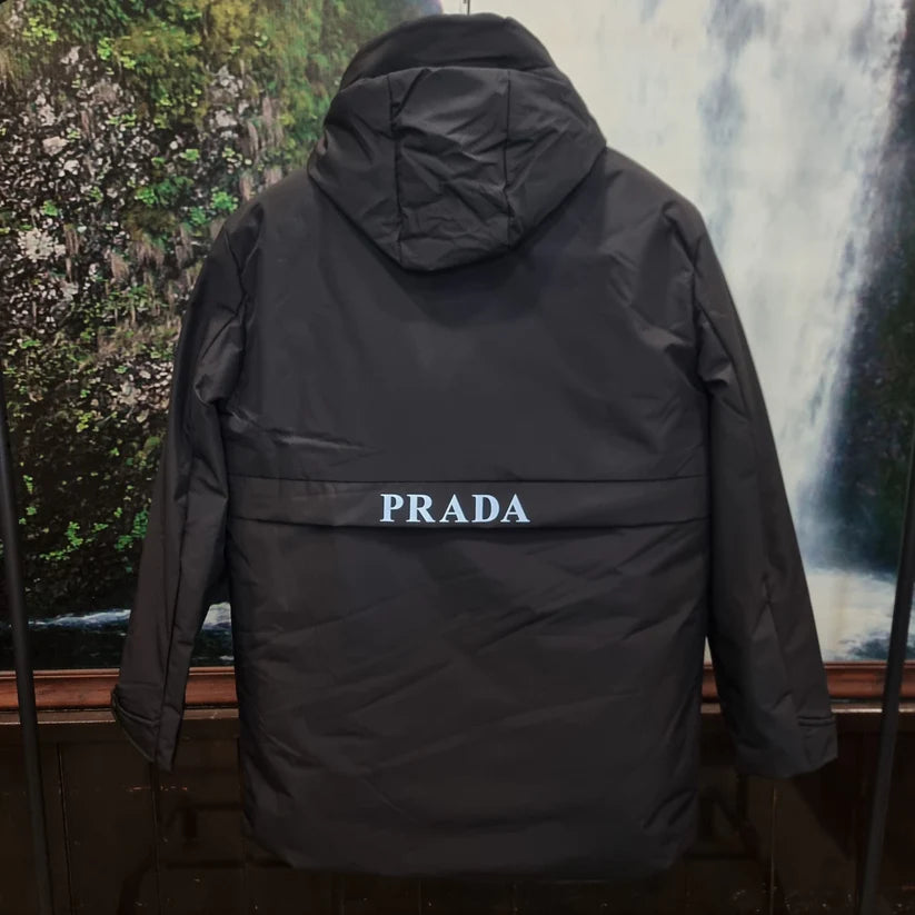 Μπουφάν Coat Prada Jacket Full Black