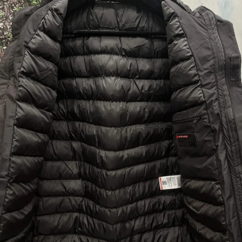 Μπουφάν Coat Prada Jacket Full Black