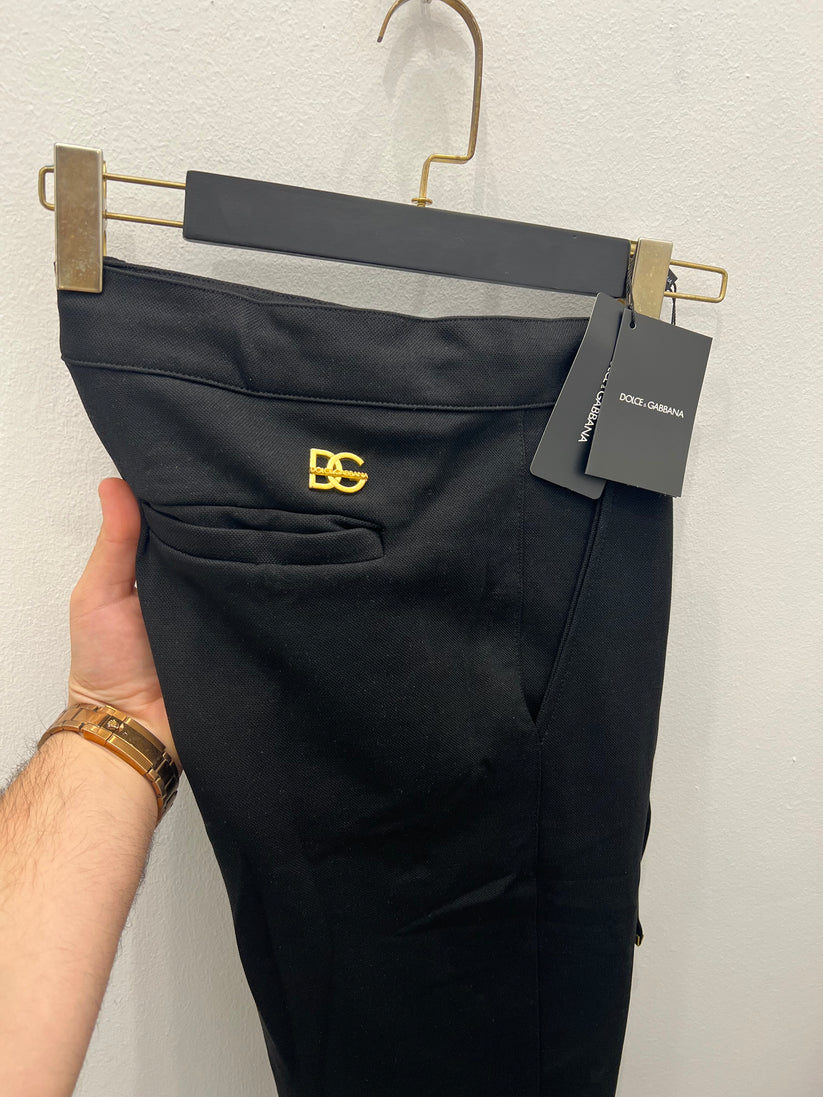 Παντελόνι Chino Dolce & Gabbana Μαύρο